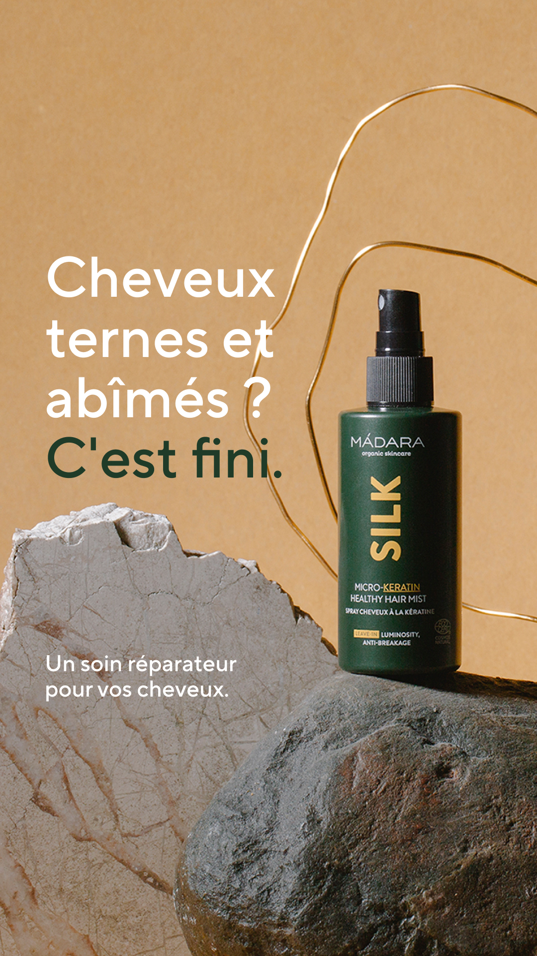 Mádara Organic Skincare Facebook ad
