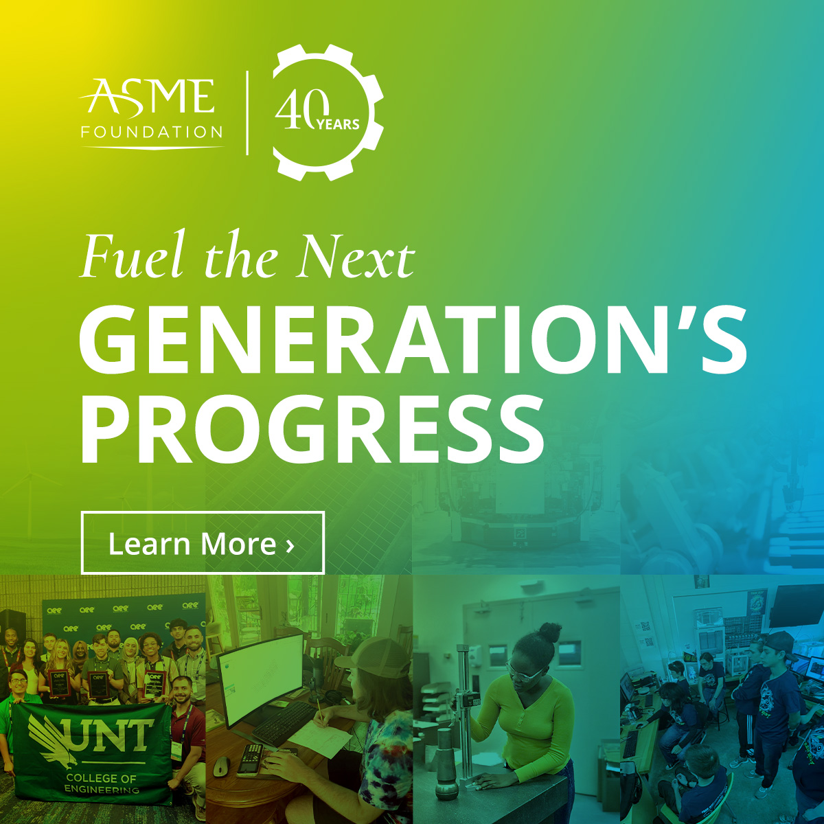 ASME (American Society of Mechanical Engineers) Facebook ad