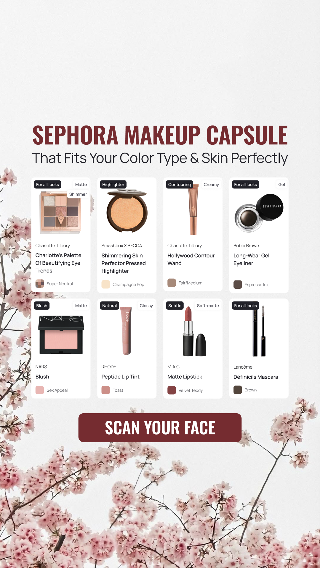 Beauty Transformation Program Facebook ad