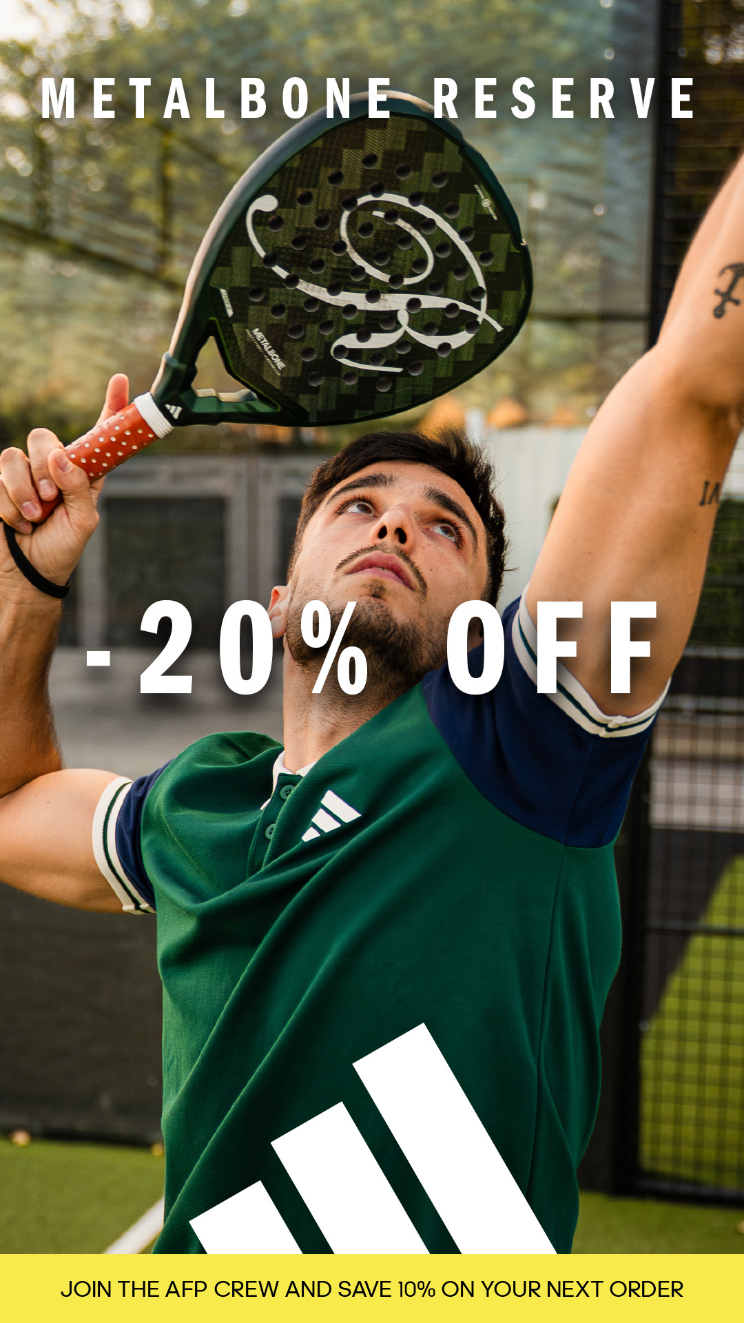 adidas padel Facebook ad