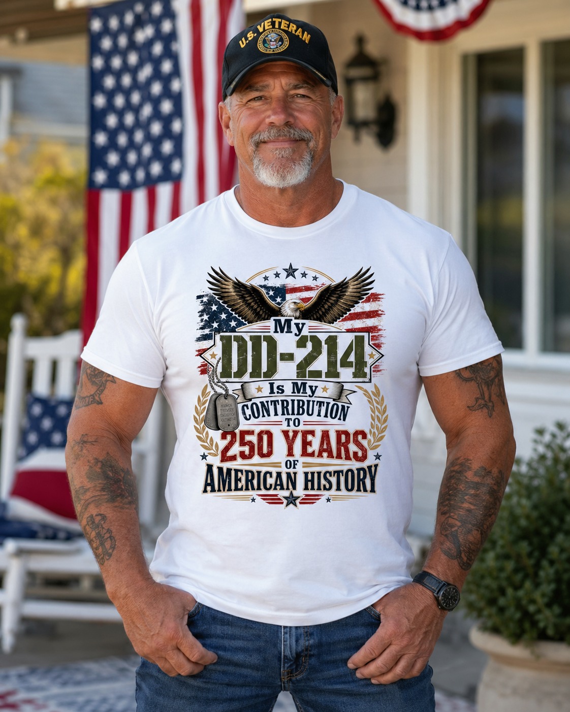 Proud Veterans Facebook ad