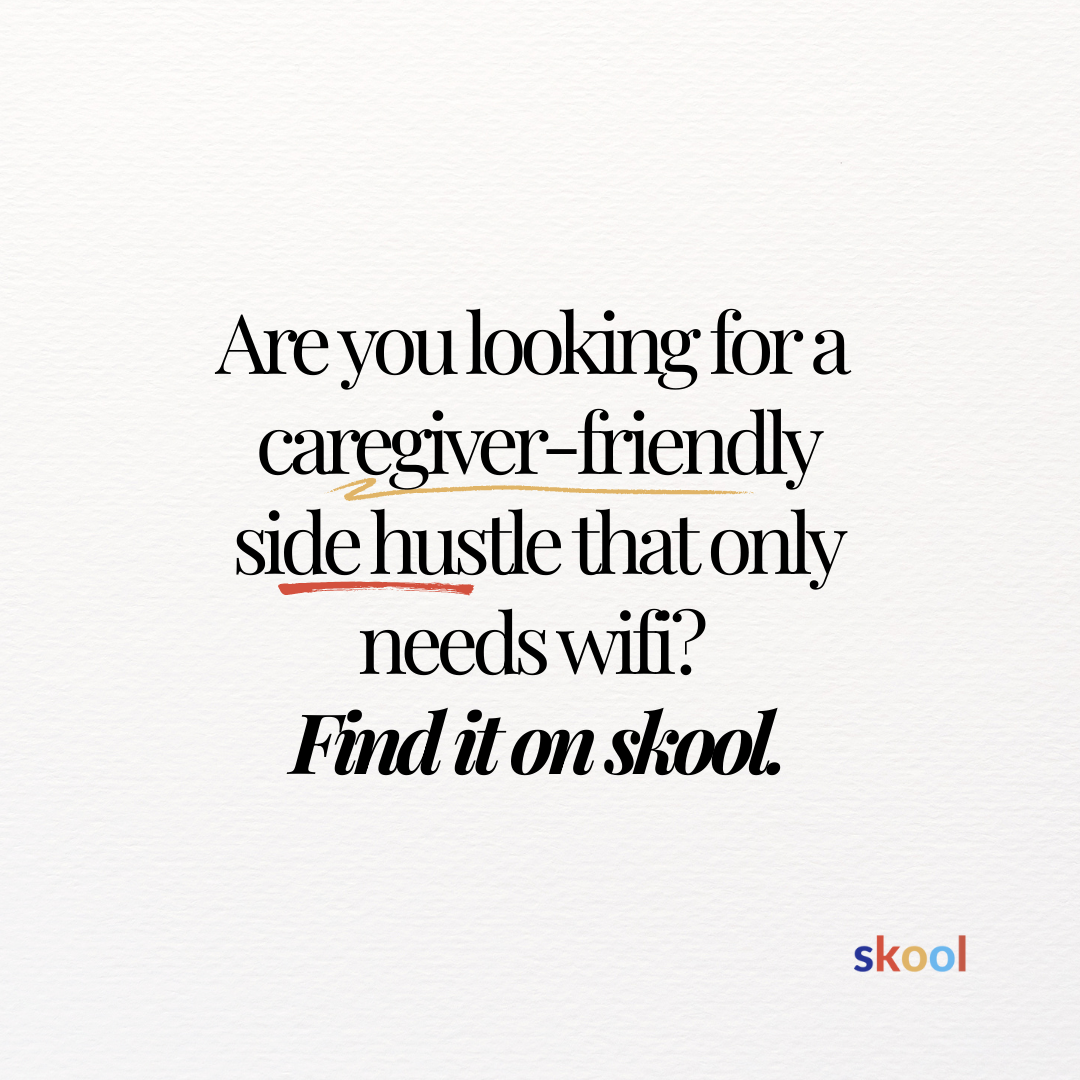 Skool Facebook ad