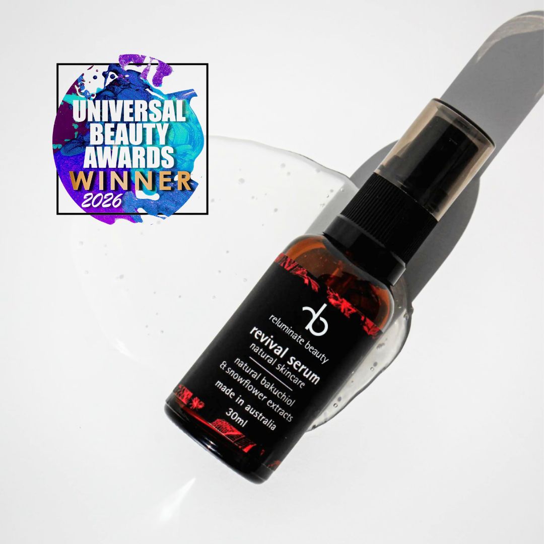 Reluminate beauty Facebook ad