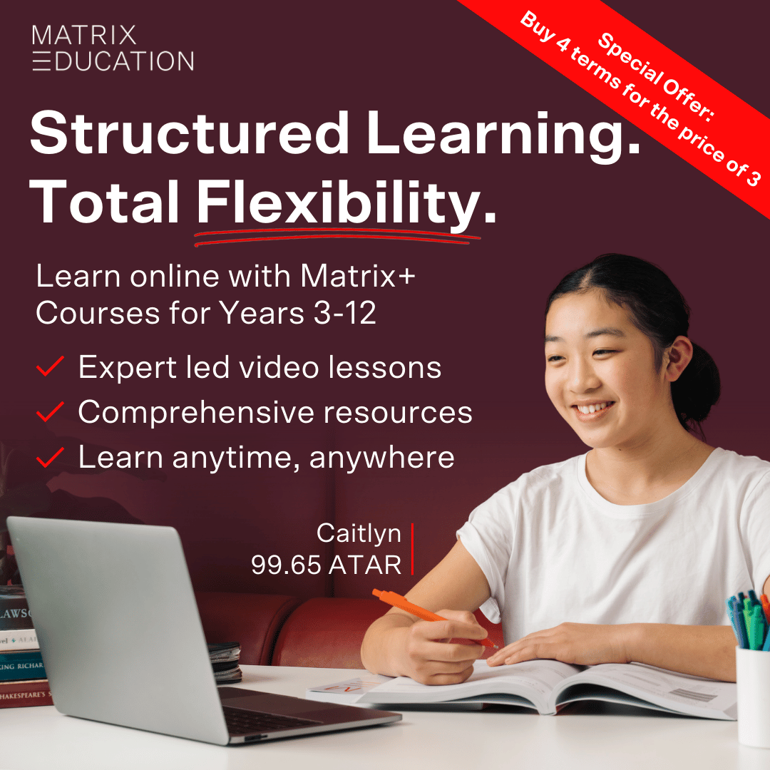 Matrix Education Facebook ad