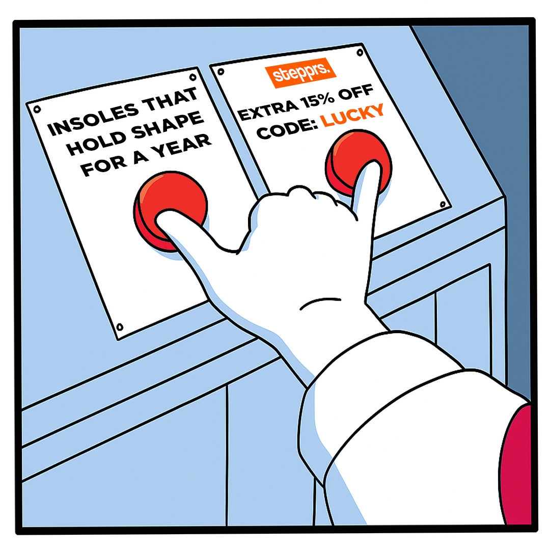 Stepprs Facebook ad