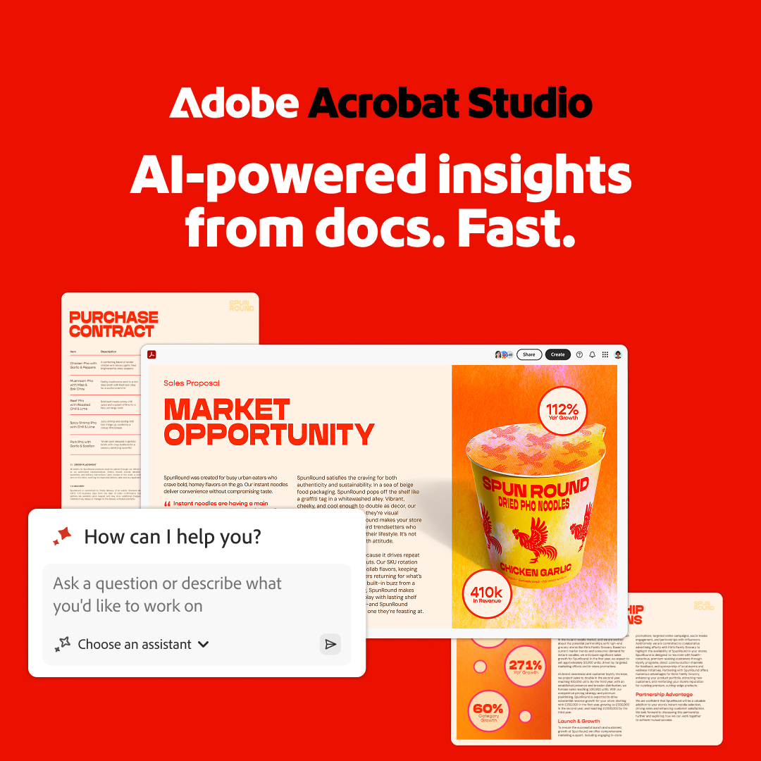 Adobe Acrobat Facebook ad