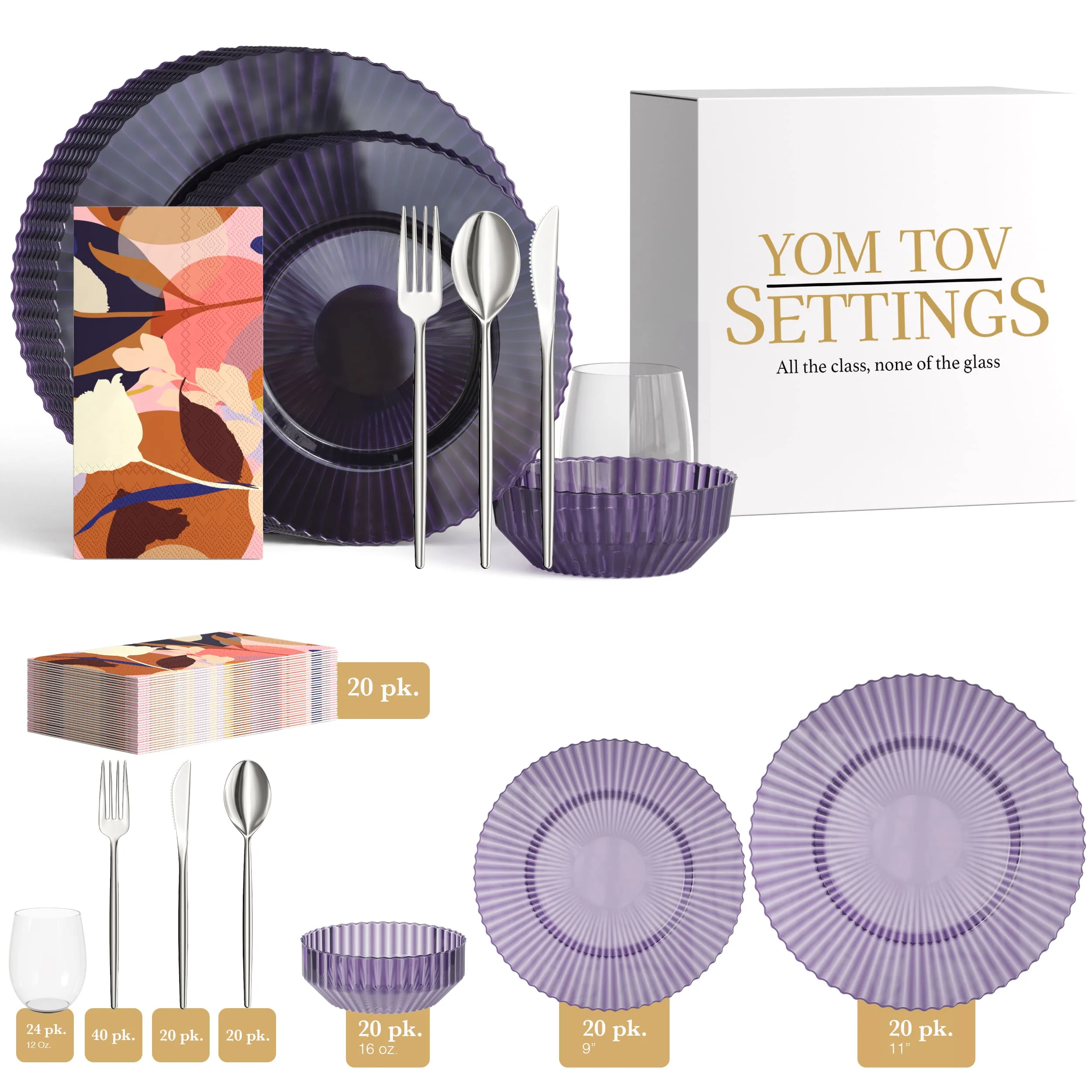 yomtovsettings.com Facebook ad: Turn your Purim meal into a memory.