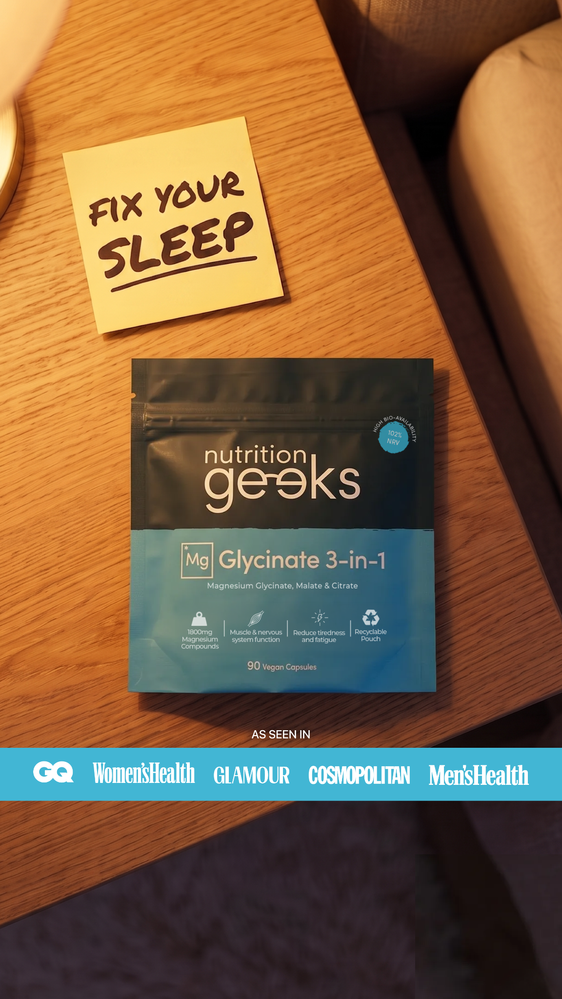 Nutrition Geeks Facebook ad