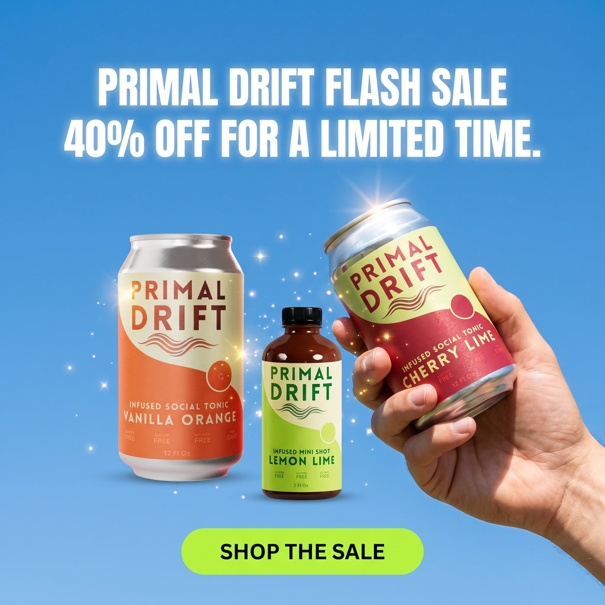 Drink Primal Drift Facebook ad from Jul 1, 2026