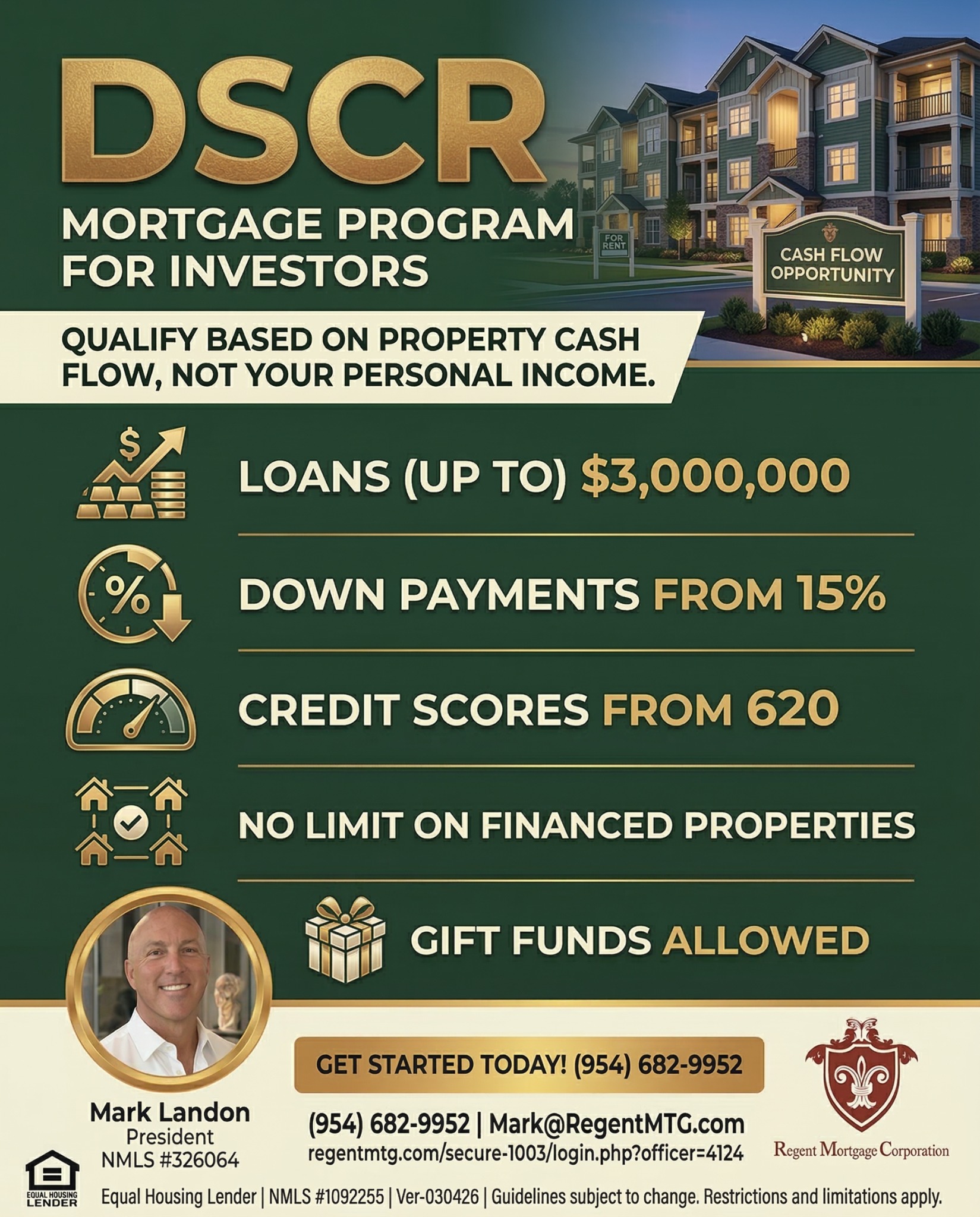 Regent Mortgage Corporation Facebook ad