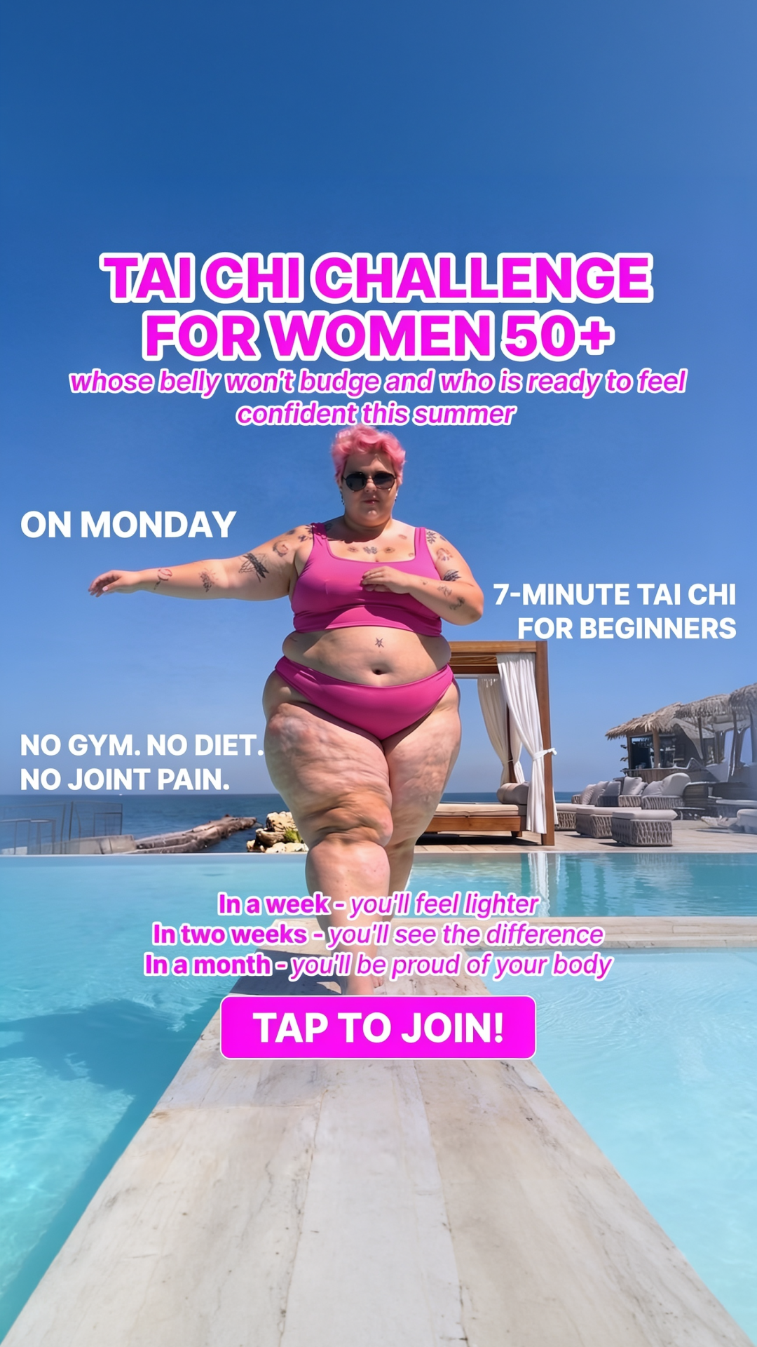 28-Day Challenge. Facebook ad
