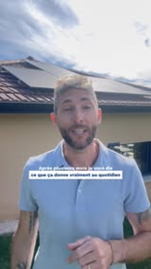 EDF solutions solaires Facebook ad: Économisez jusqu'à 80% sur votre facture