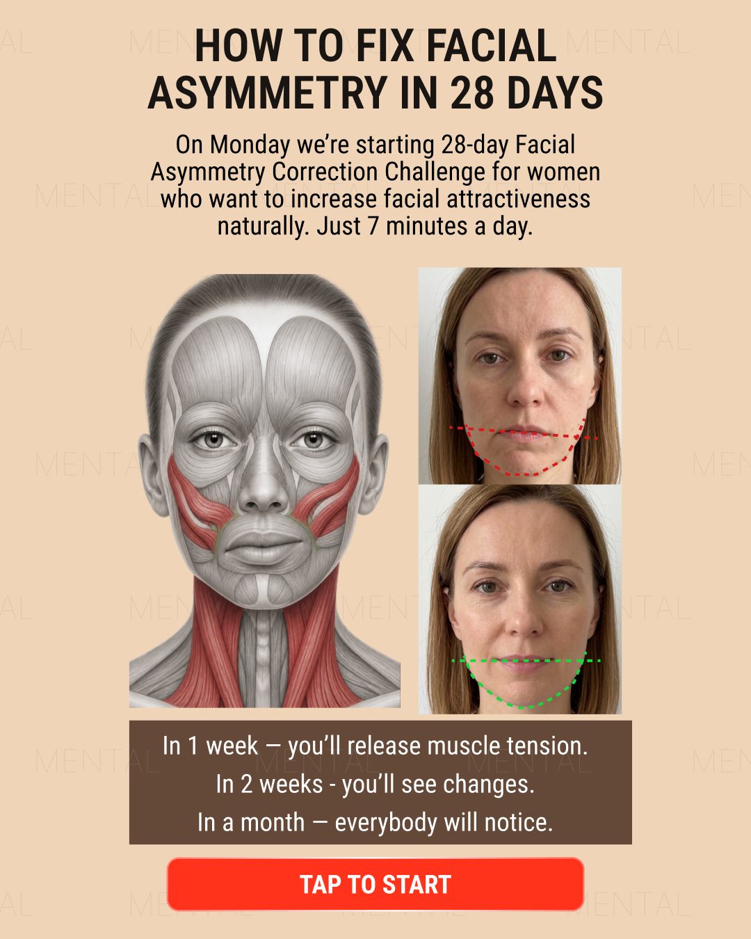 Mimika - Face Yoga Exercises Facebook ad