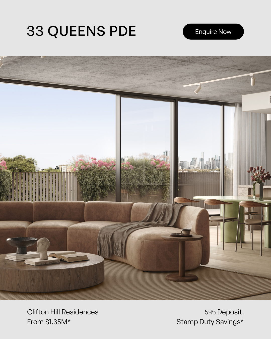 Prime Edition Facebook ad: 5% deposit and government stamp duty savings up to $190,750*