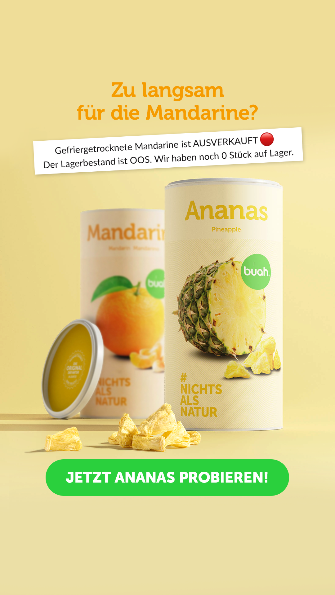 Buah fruits Facebook ad