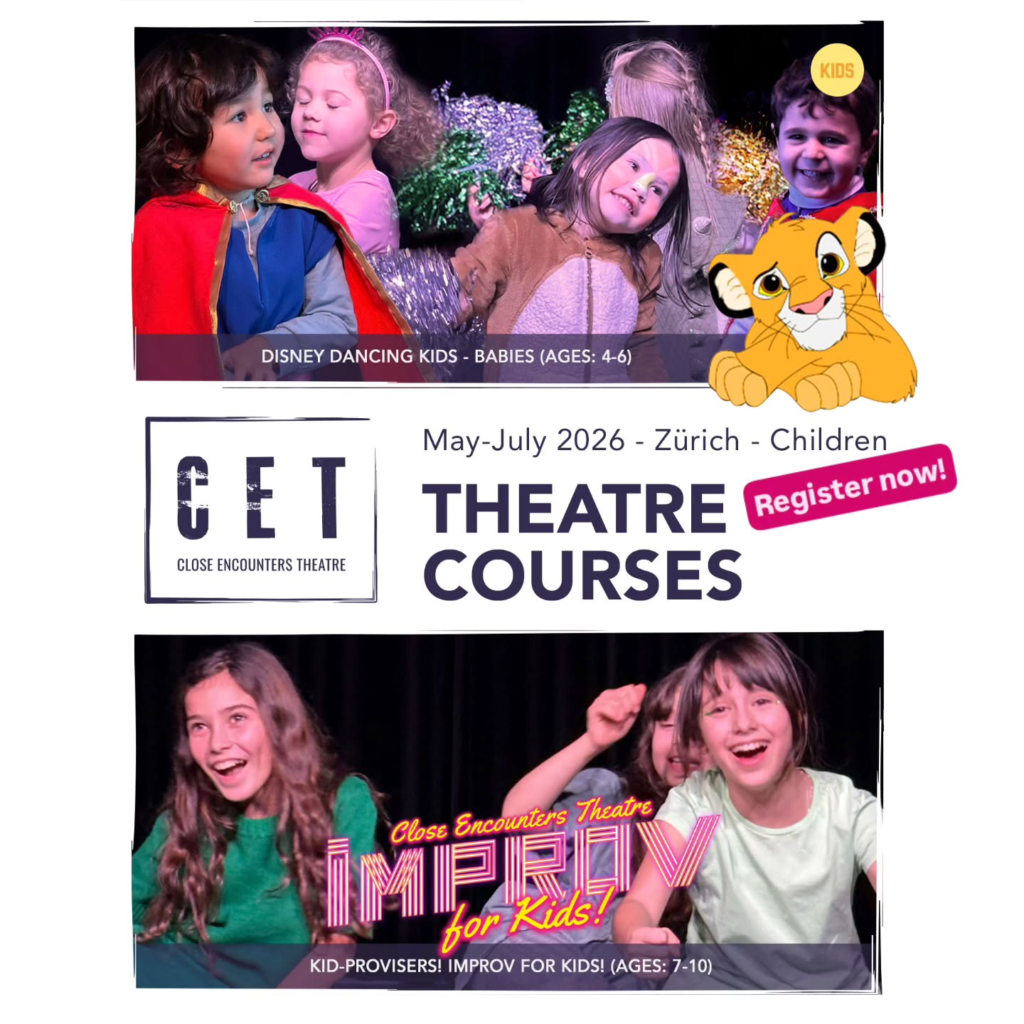 Close Encounters Theatre Facebook ad: Close Encounters Theatre - Linkbio | Instabio