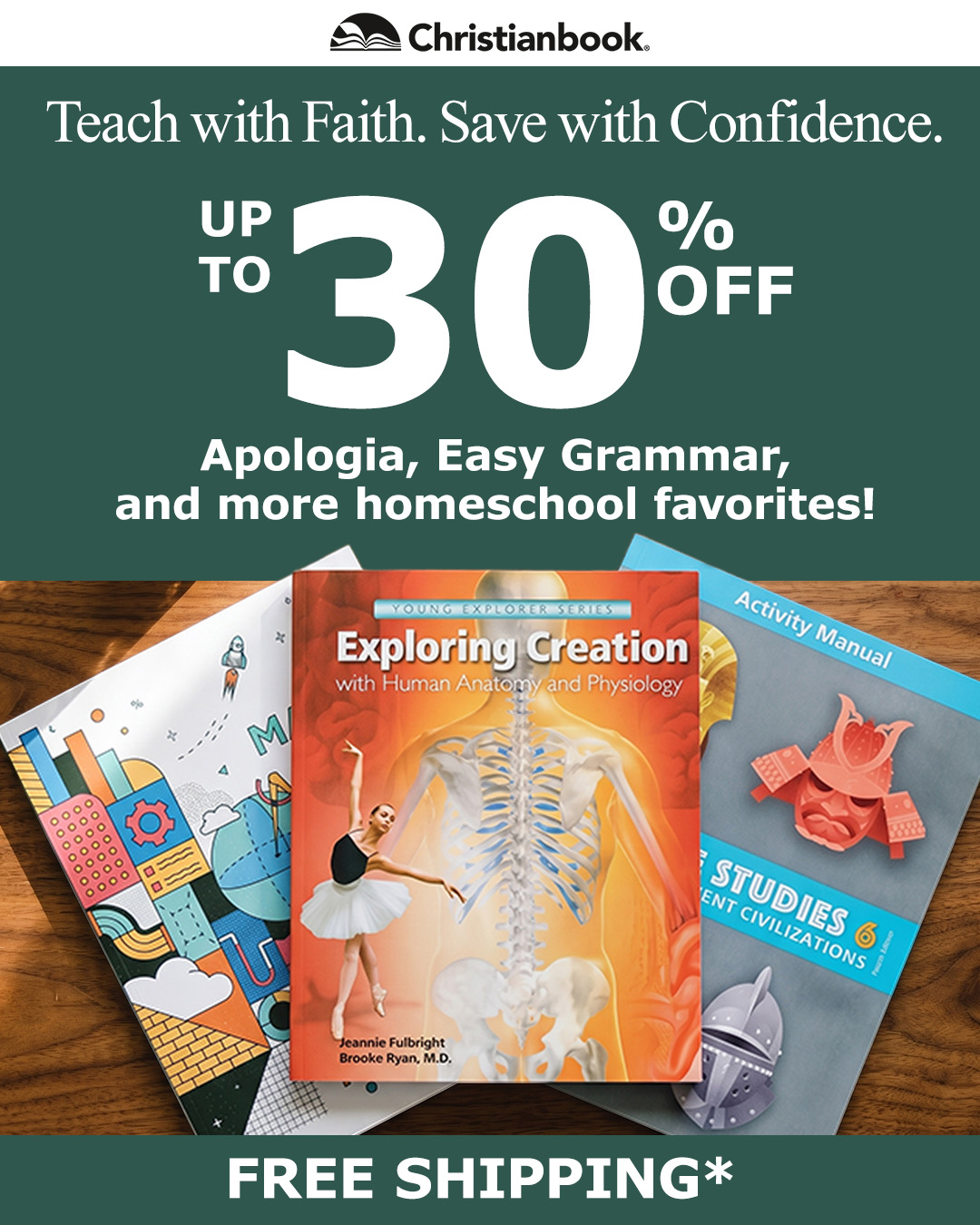Christianbook Facebook ad