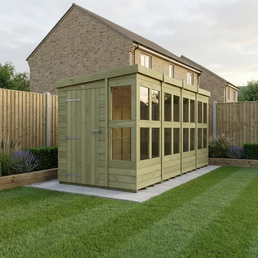 Total Sheds Facebook ad: TOTAL SHEDS, BUILT PROPER, BUILT TO LAST