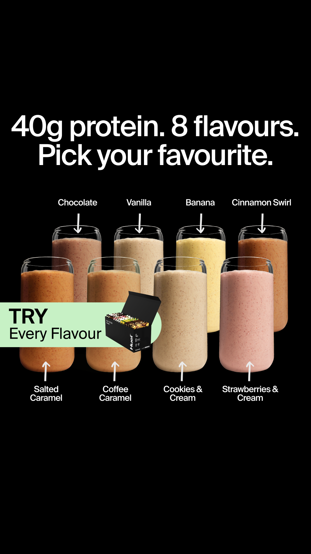 Huel Facebook ad