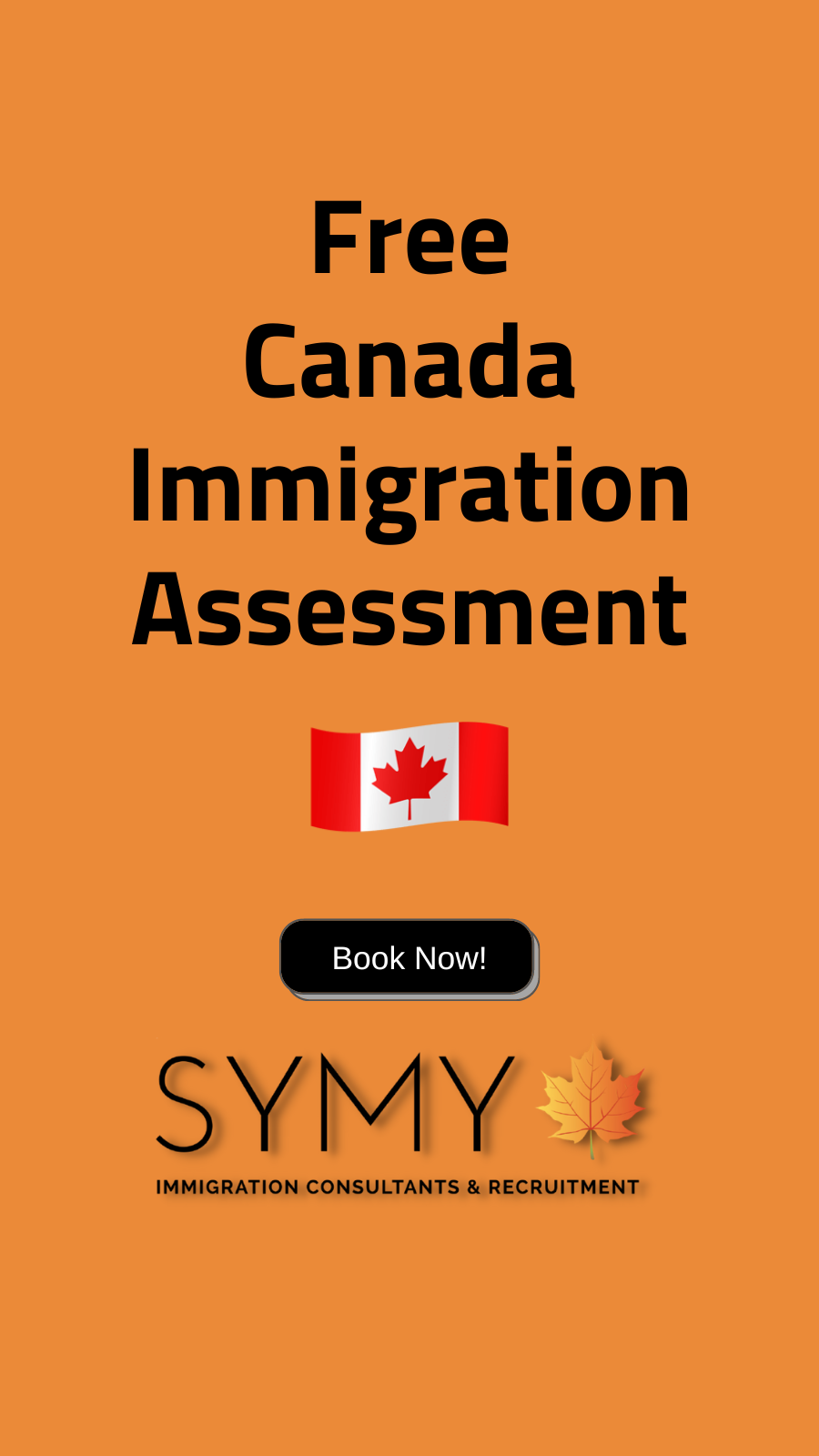 SYMY Immigration Consultants and Recruitment Facebook ad