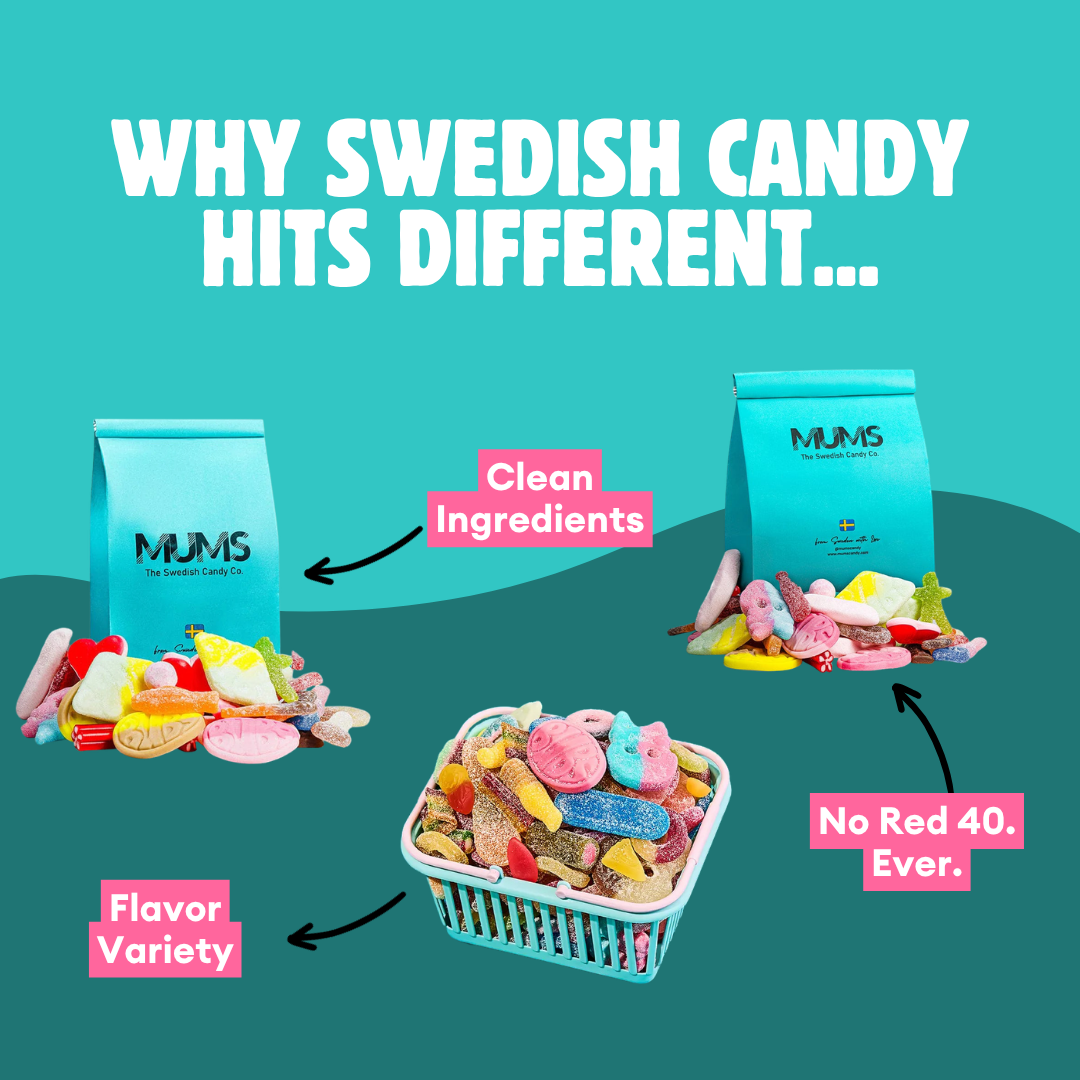 Mums - The Swedish Candy Co. Facebook ad
