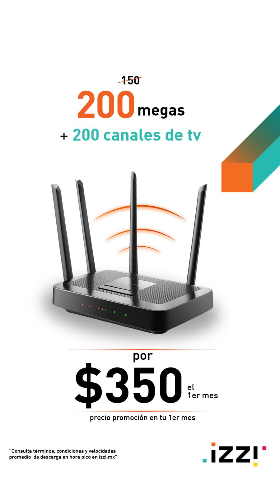 izzi combos distribuidor Facebook ad