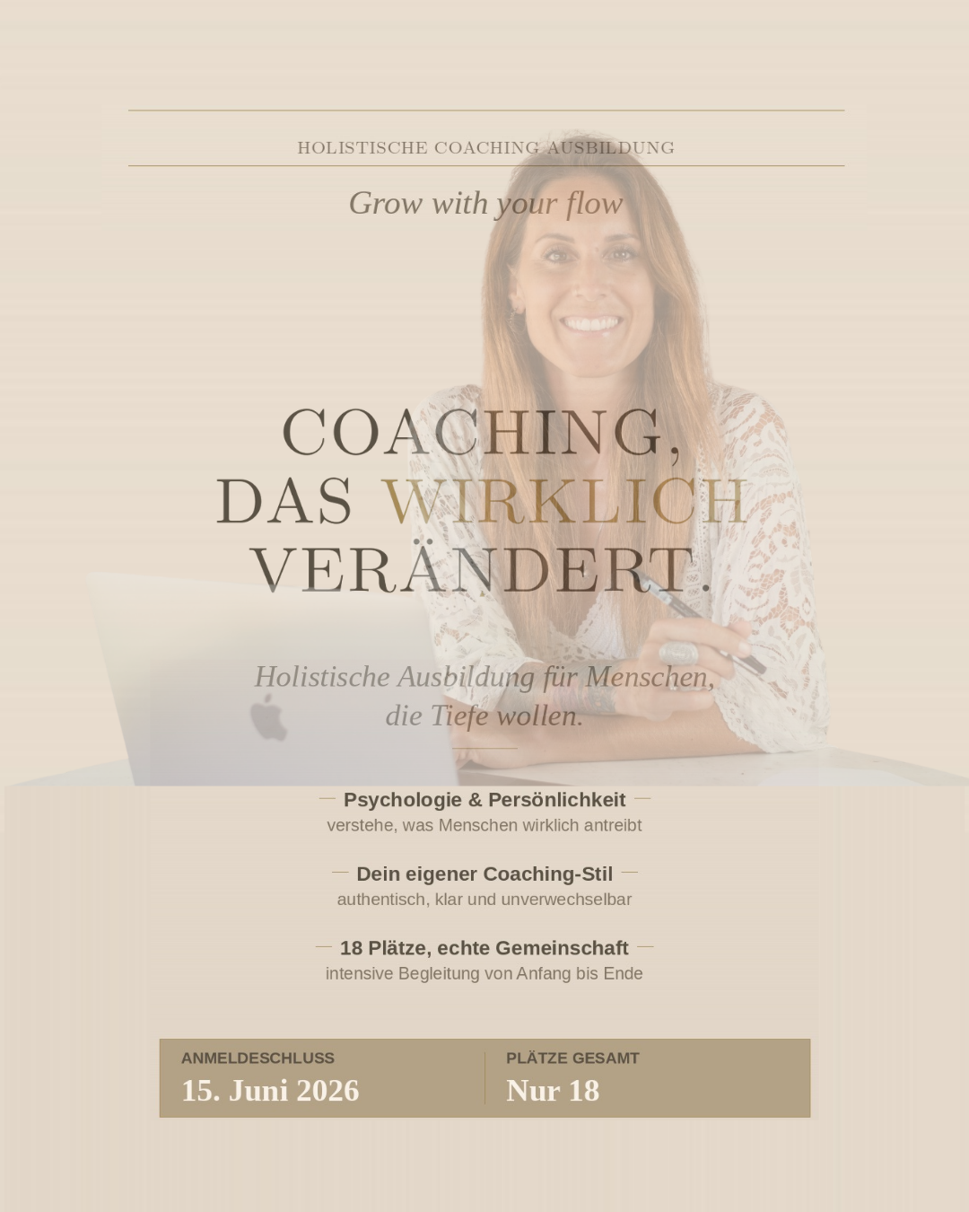 Serenity - Life Coaching München Facebook ad: Life Coach Ausbildung Online | Grow With Your Flow…
