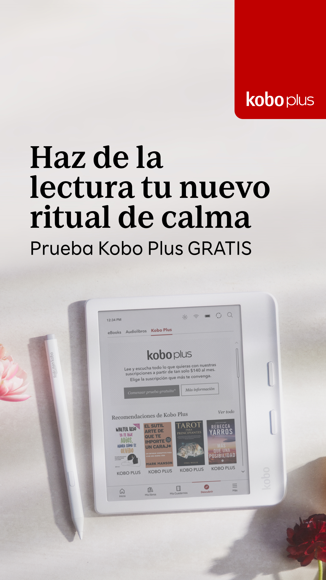 Kobo Facebook ad