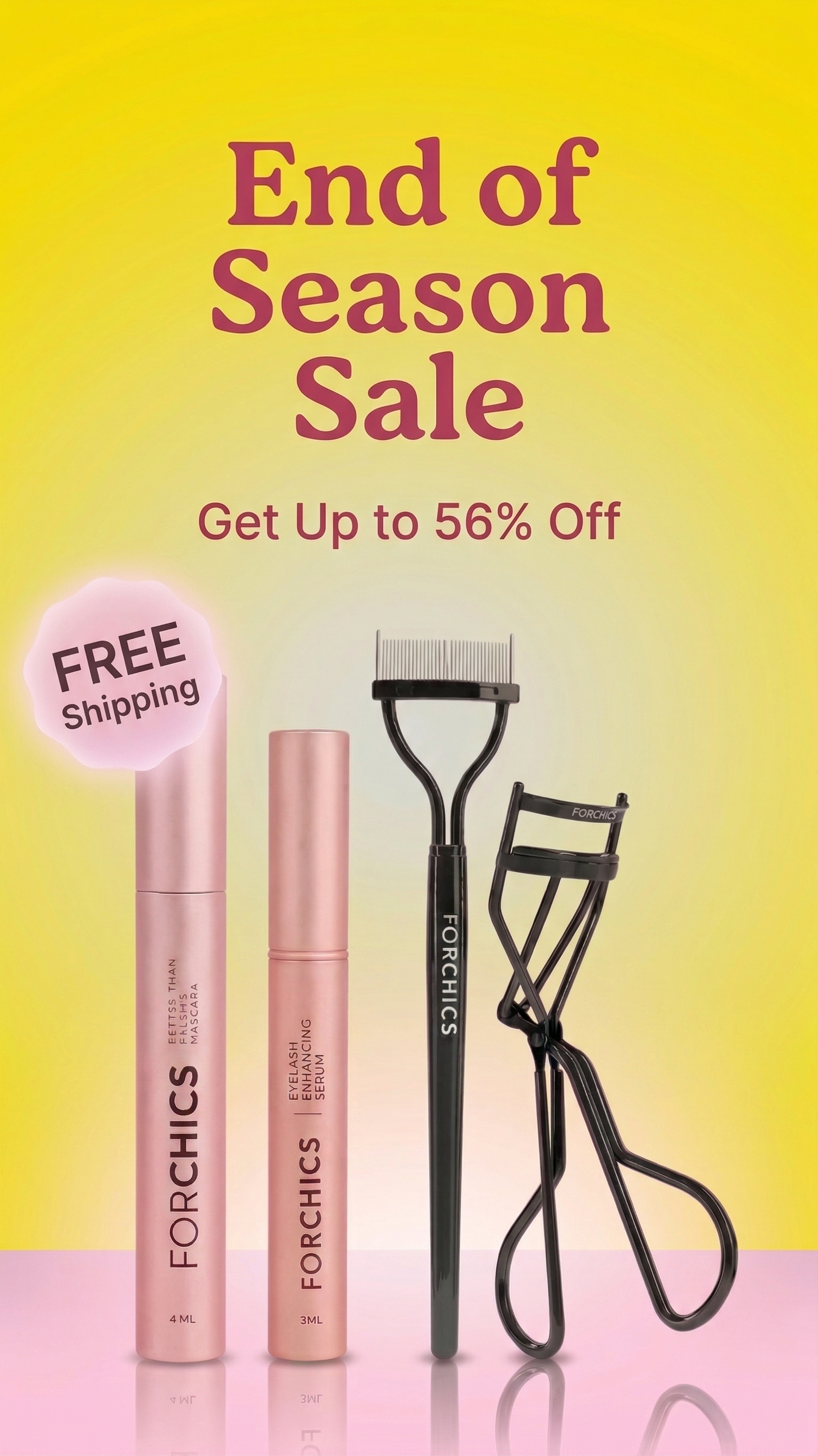 ForChics Beauty Facebook ad