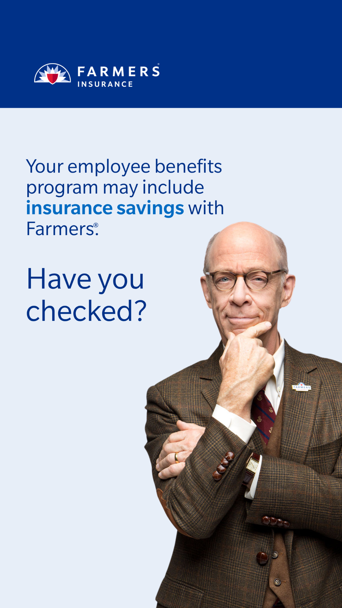 Farmers Insurance Facebook ad