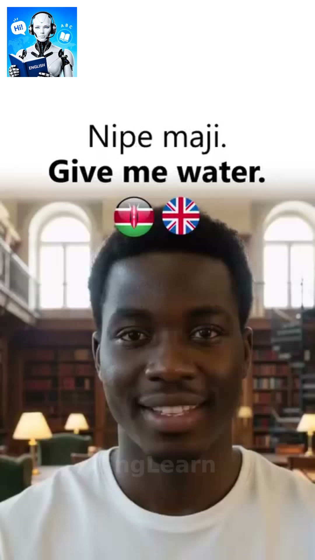 LingoSpeak: AI English Tutor Facebook ad from Aug 30, 2026