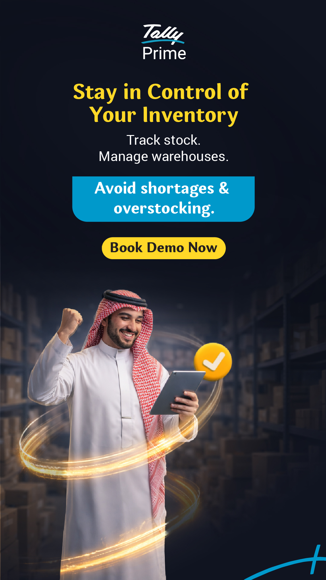 Tally Solutions Middle East Facebook ad