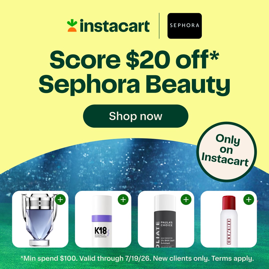 Instacart Facebook ad