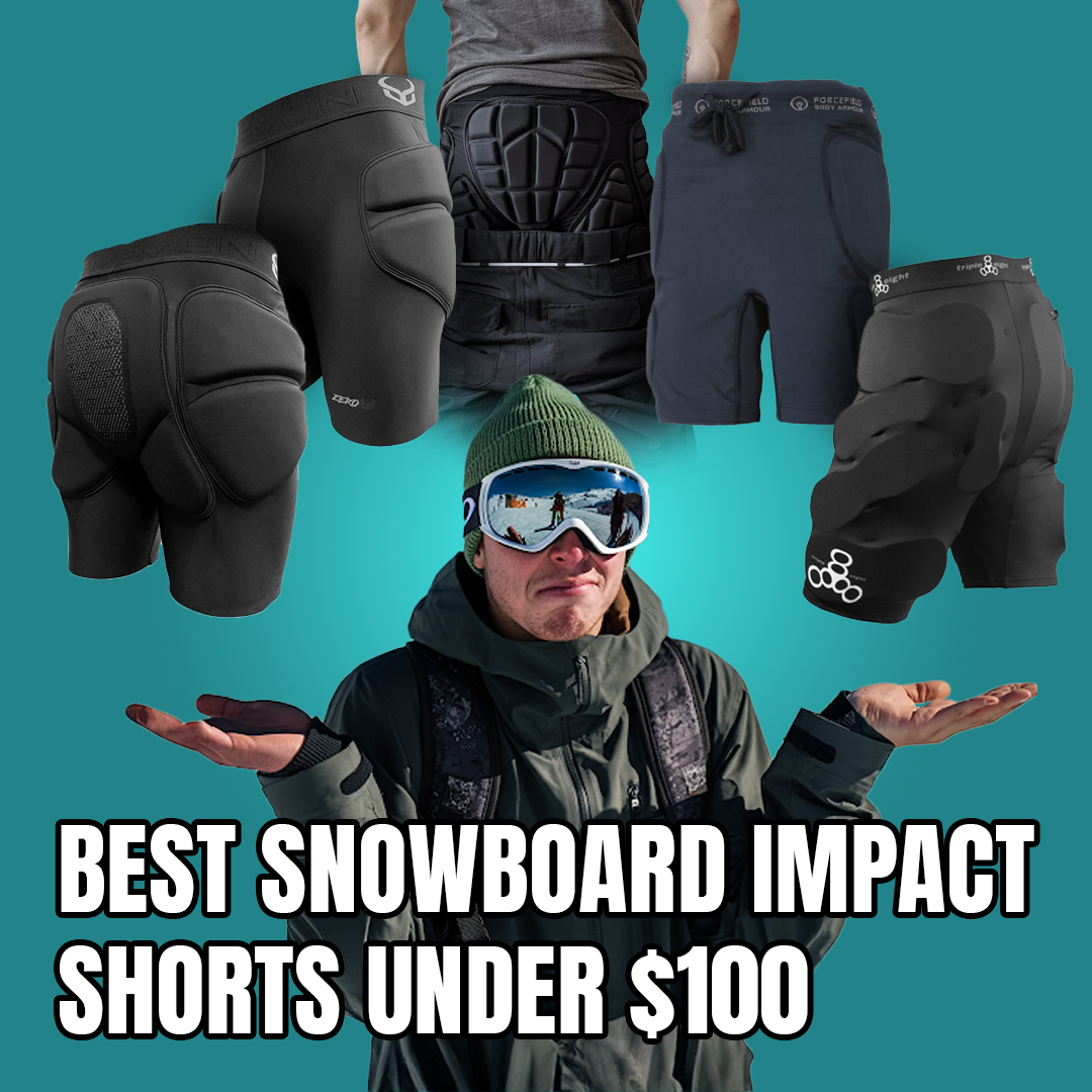 Snowboarder Life Facebook ad: Best Impact Shorts Under $100 for Shredding with Confidence