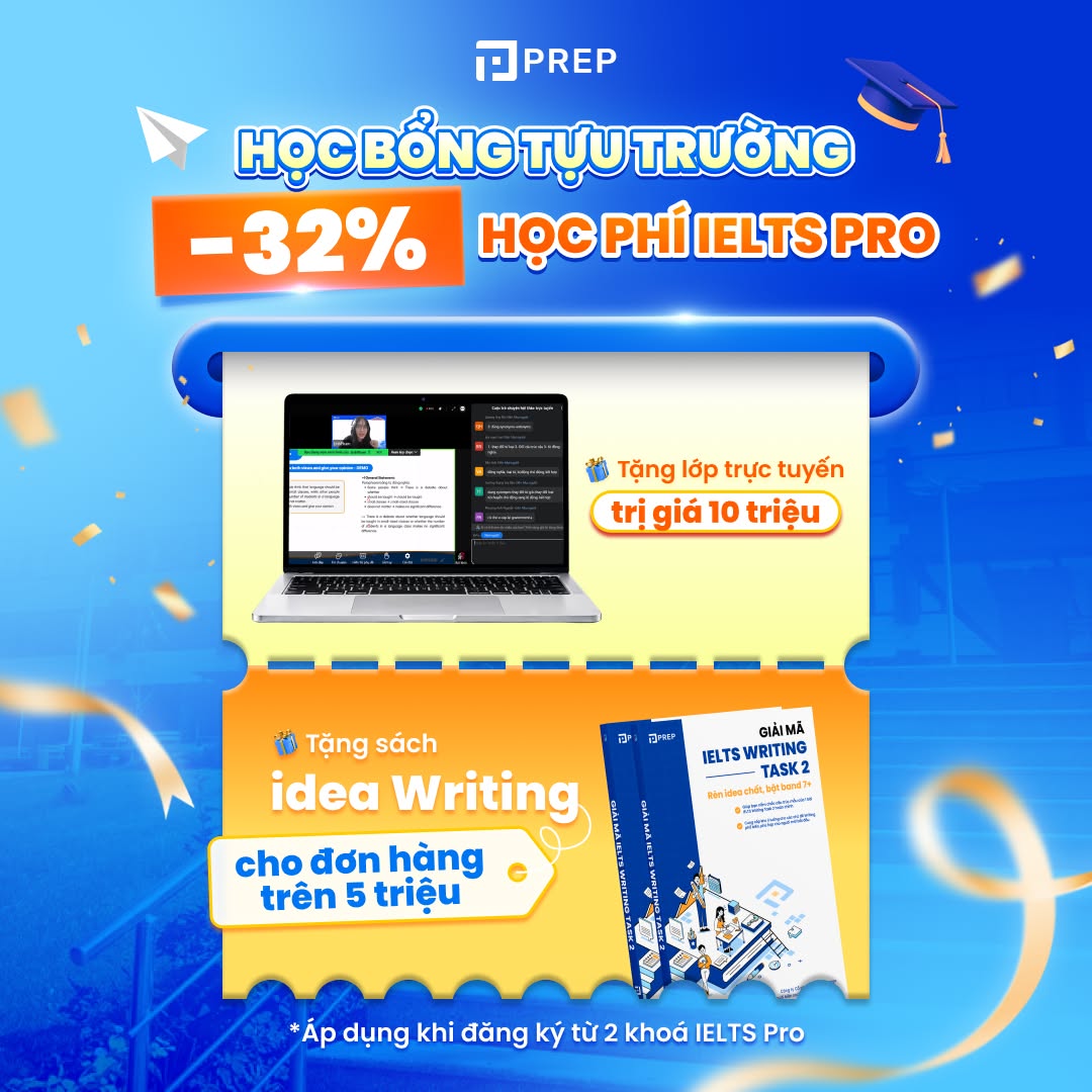 Prep For IELTS Facebook ad