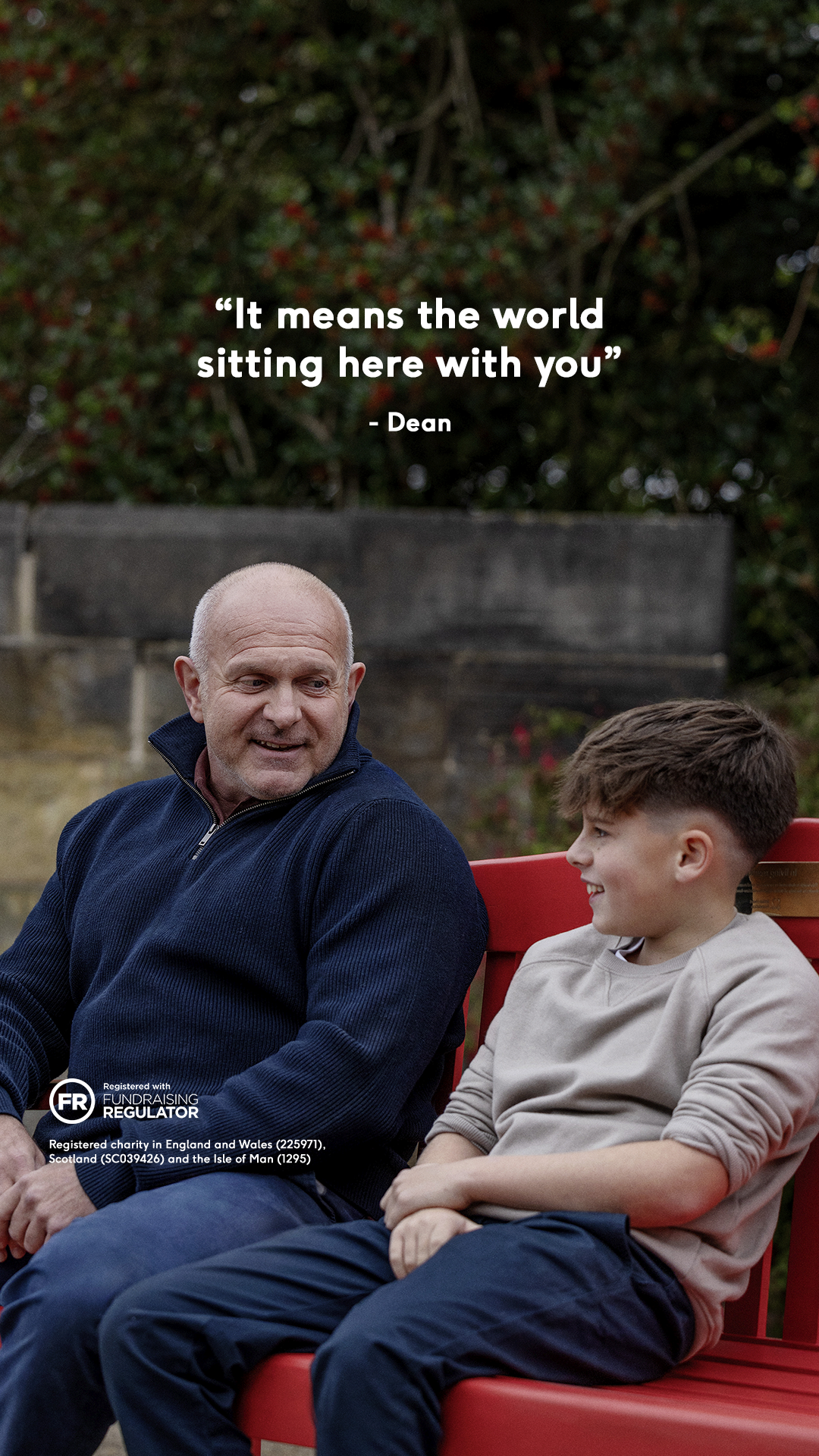 British Heart Foundation Facebook ad