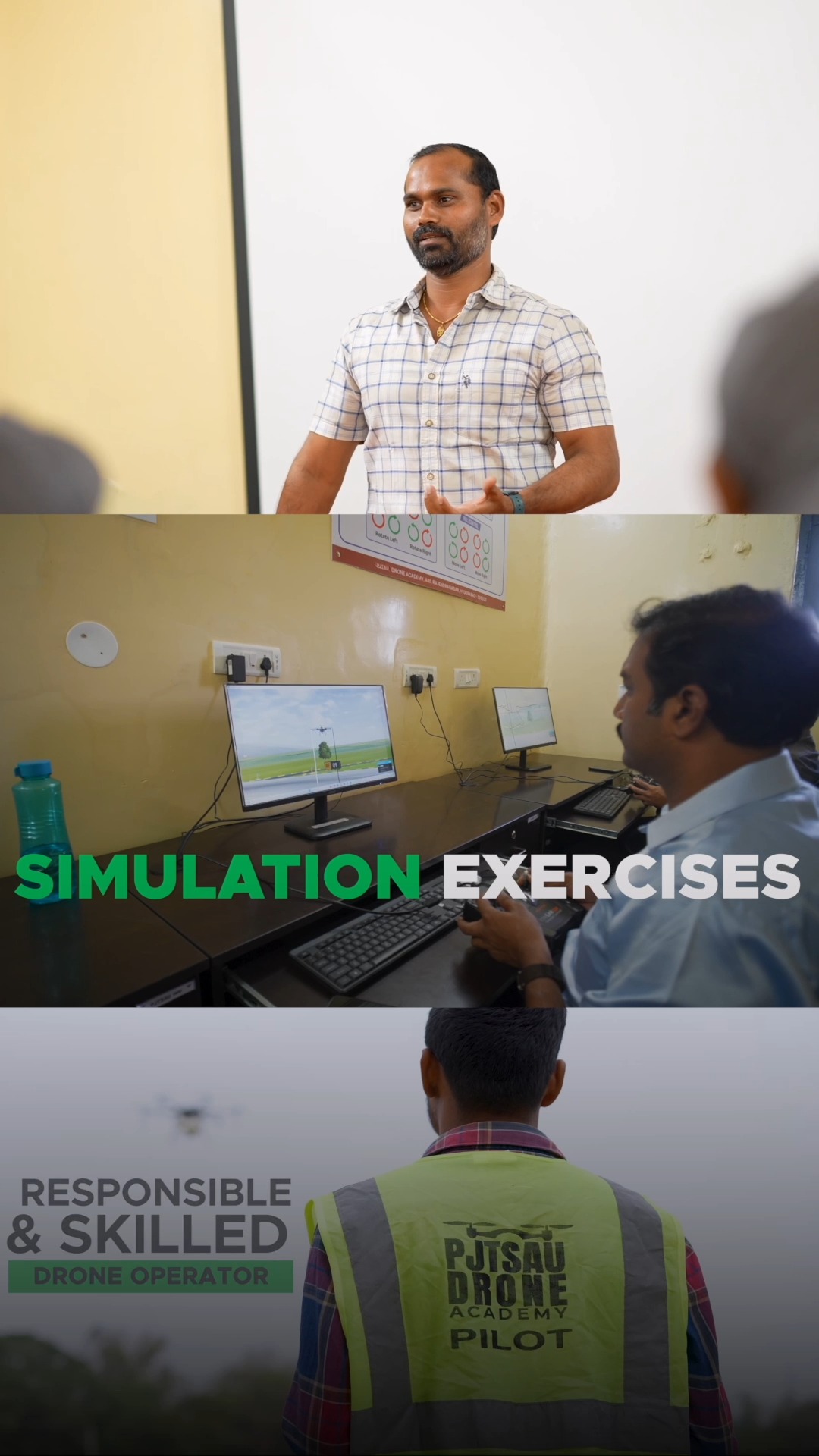 Marut Drone Academy Facebook ad: Marut Drone Academy in collaboration with PJTAU…