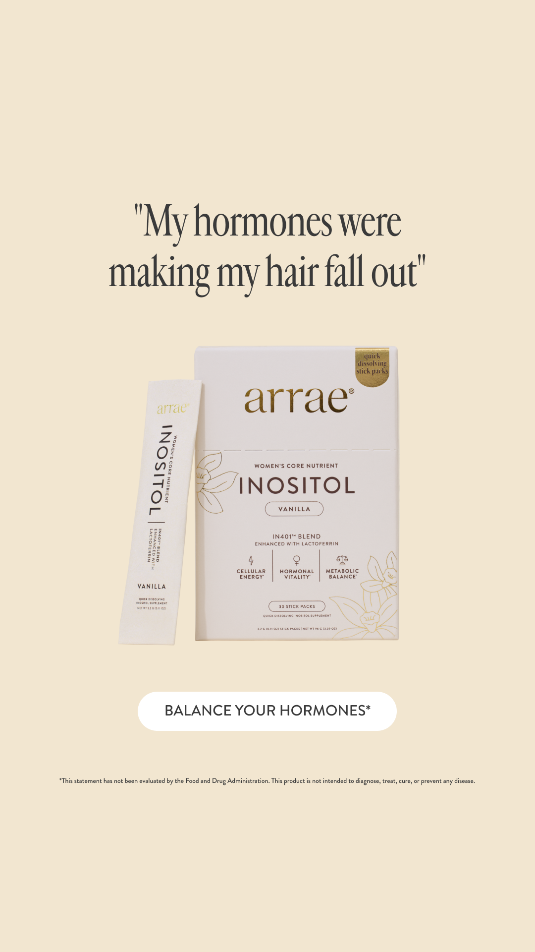 Arrae Facebook ad