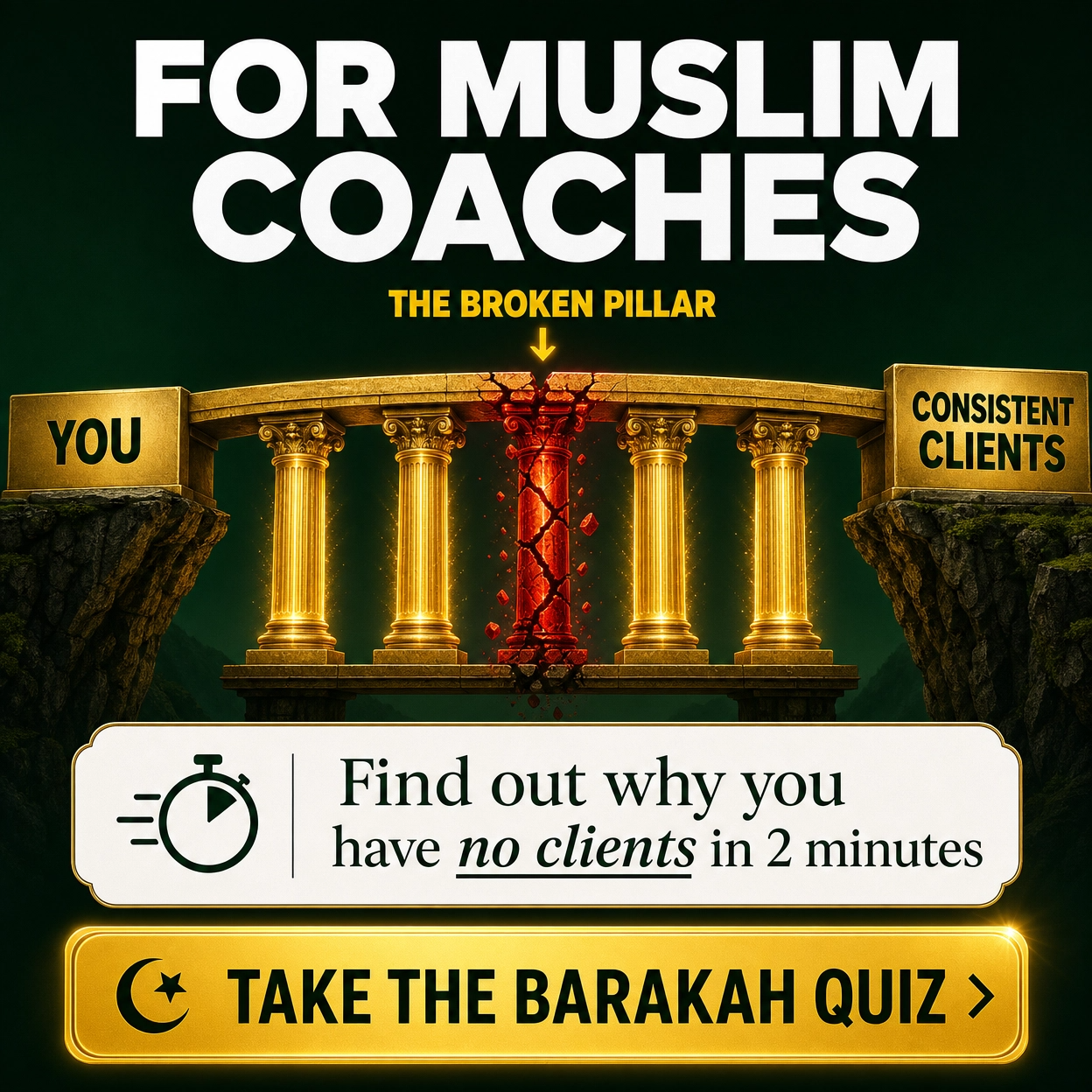 Berkant Mustafa Facebook ad: Why Muslim Coaches Stay Stuck Despite Doing Everything Right