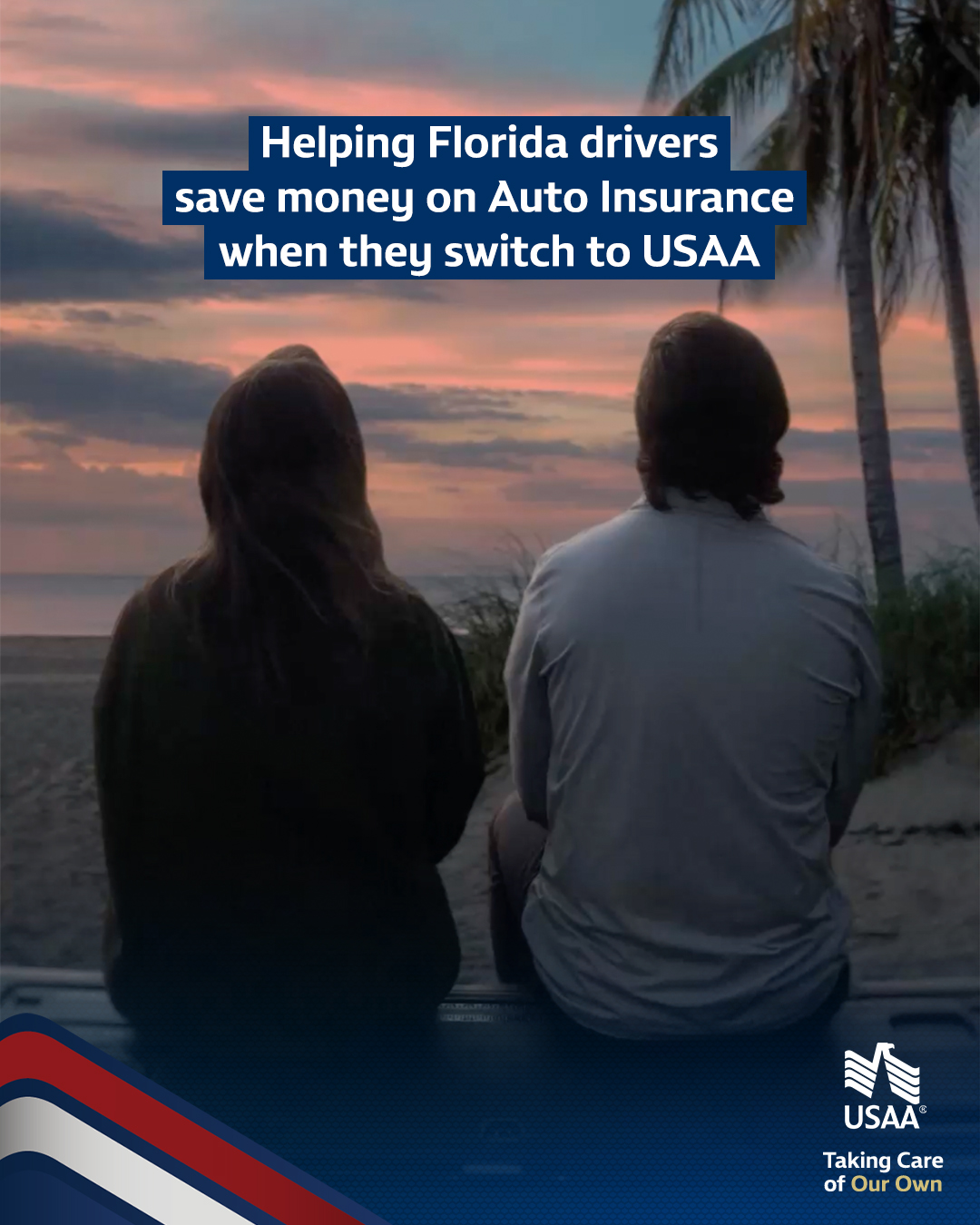 USAA Facebook ad