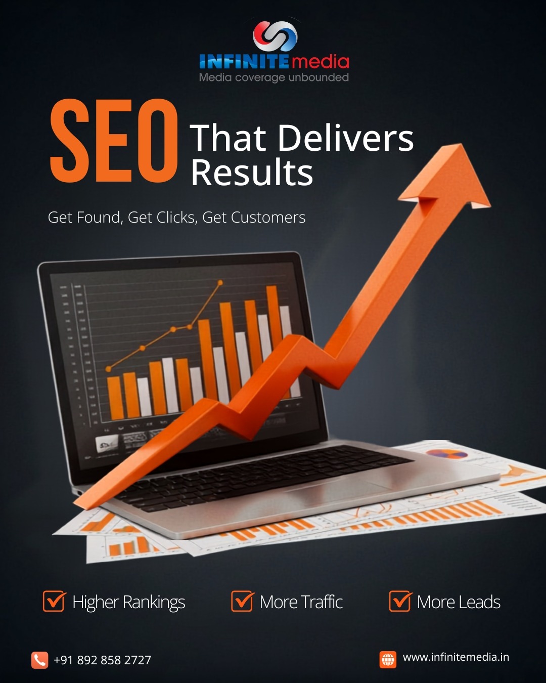 InfinteMedia Facebook ad: Get a FREE SEO Audit