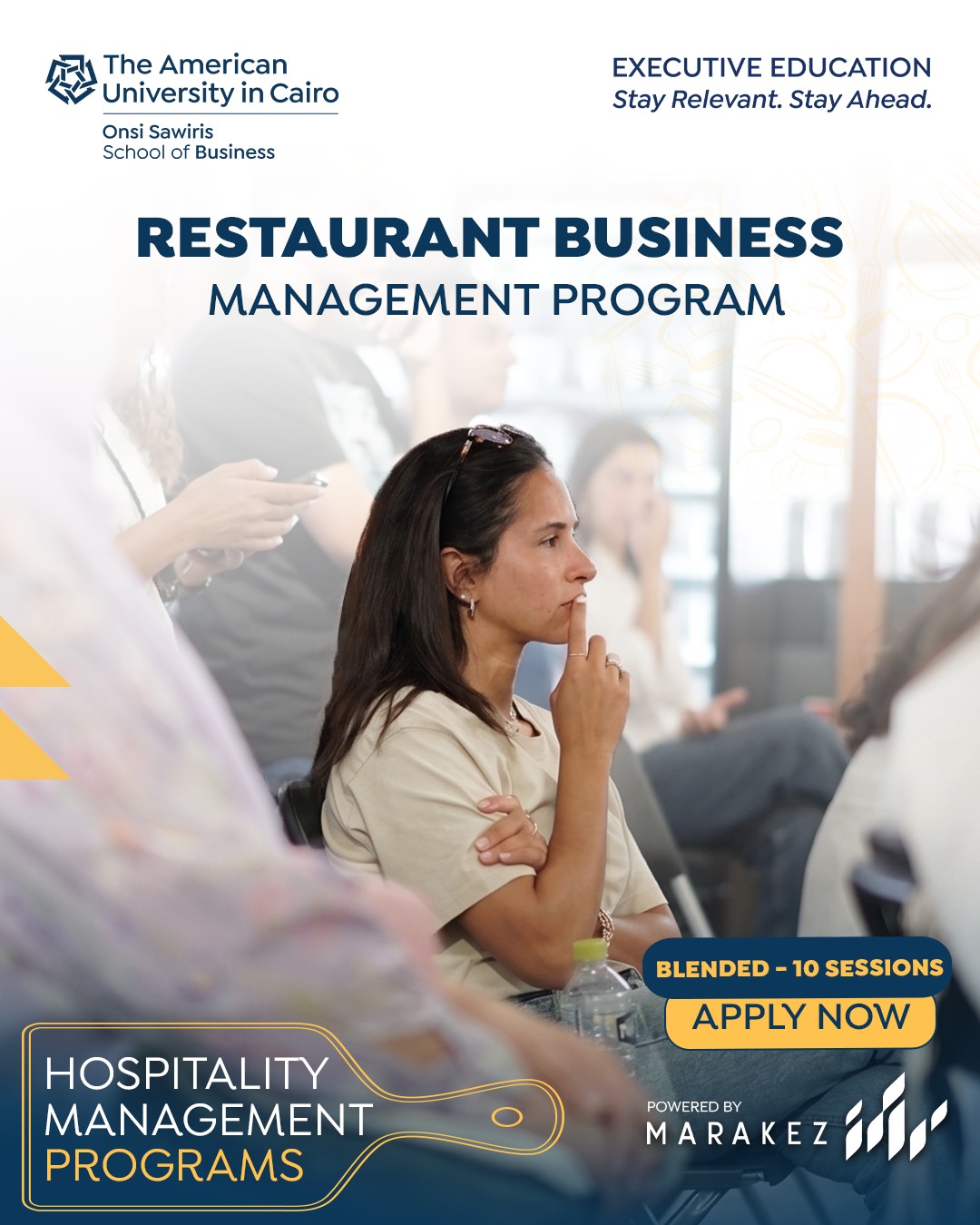 Executive Education - AUC Onsi Sawiris School of Business Facebook ad