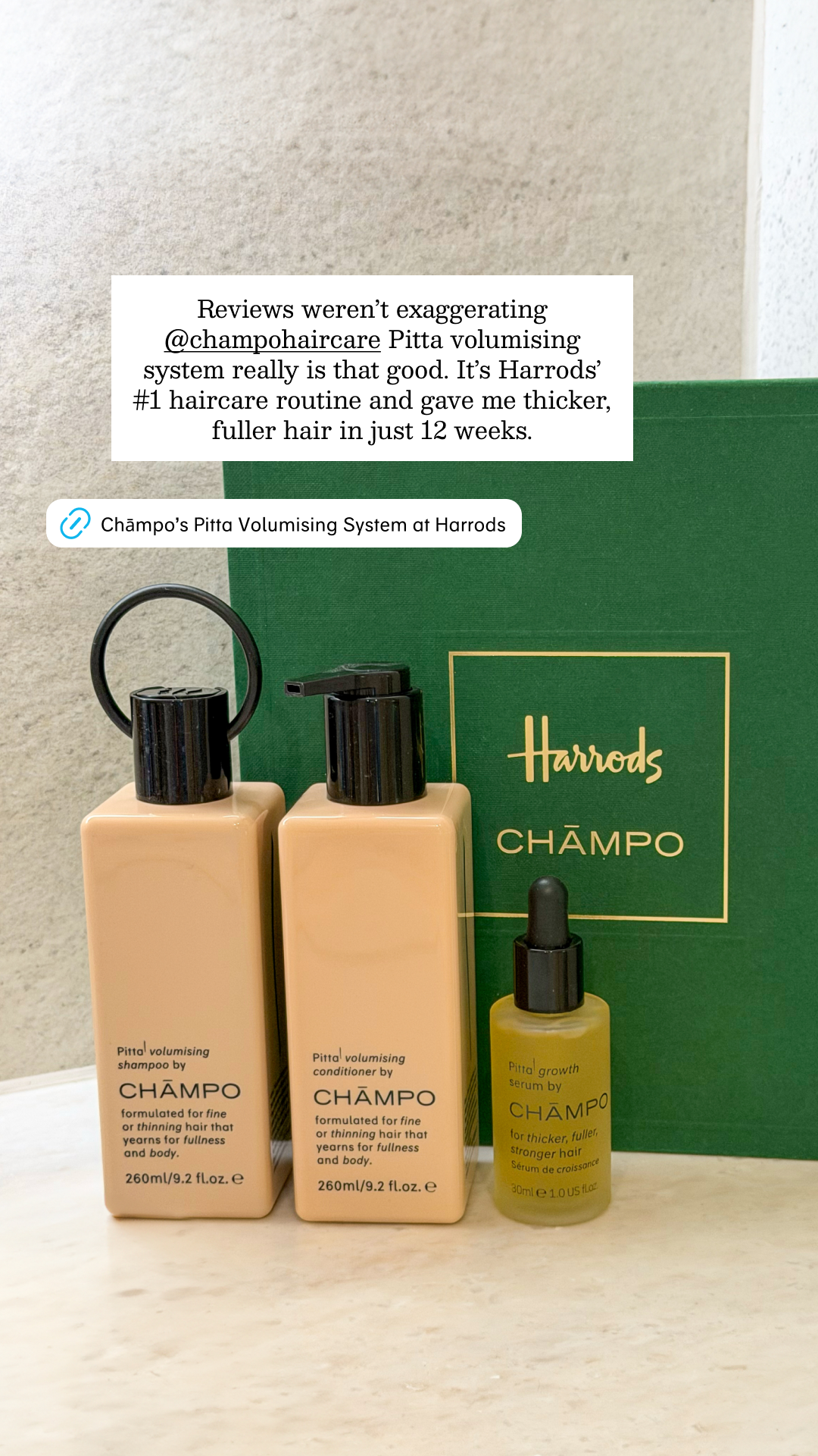 Isabella Champion Facebook ad