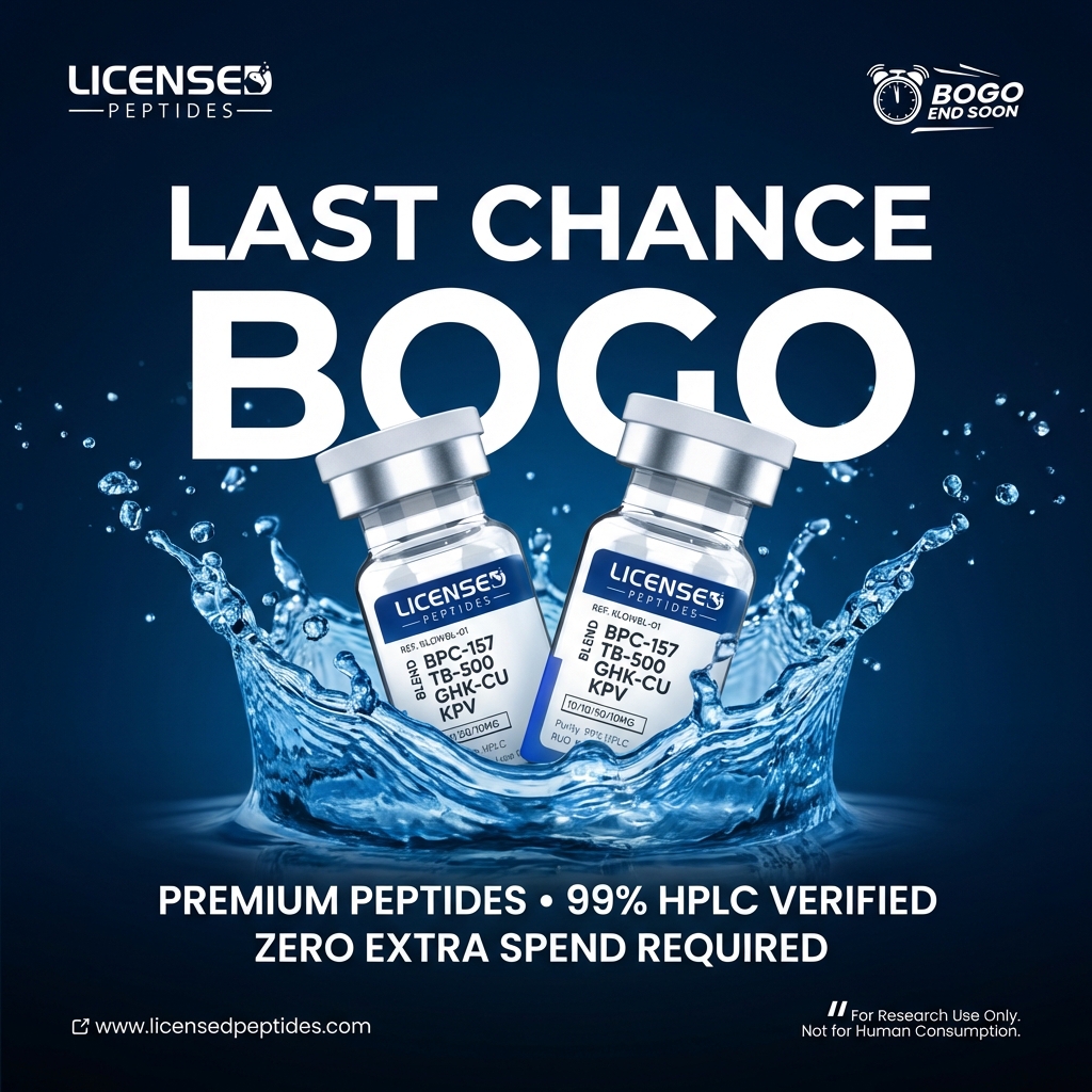 LicensedPeptides Facebook ad