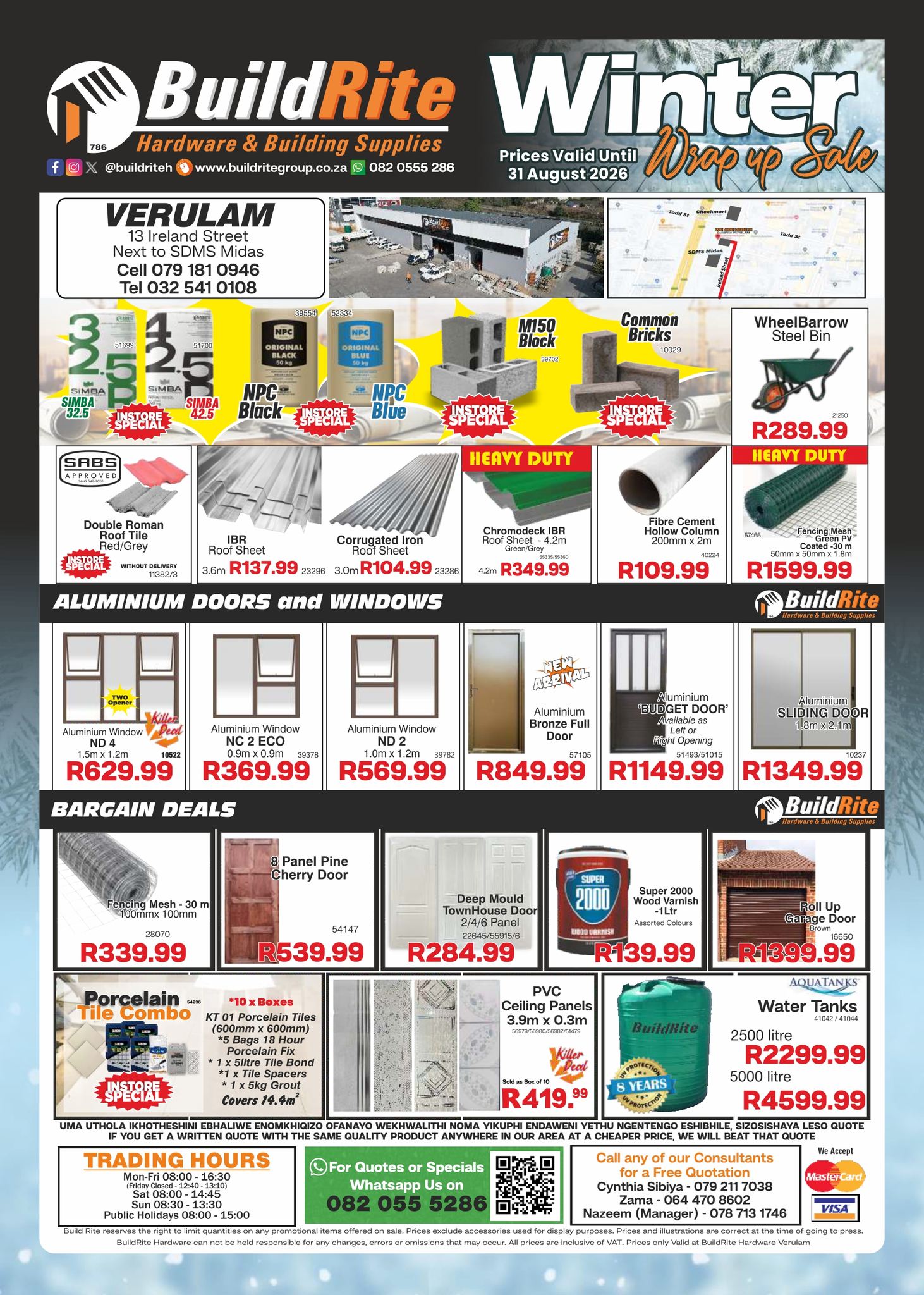 Build Rite Hardware Facebook ad