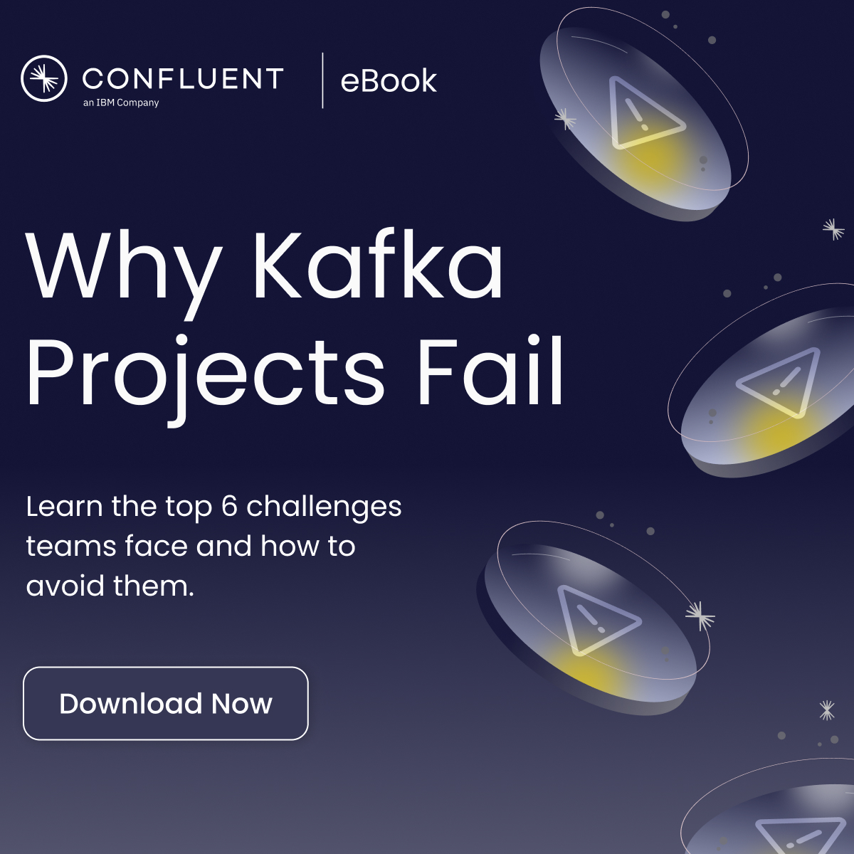 Confluent Facebook ad: eBook-6 Reasons Why Kafka Projects Fail