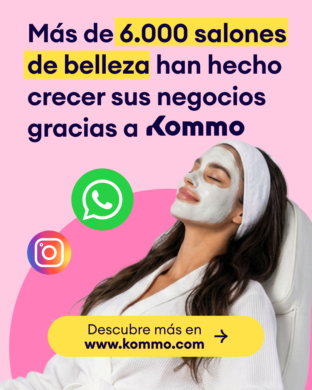 Kommo Español Facebook ad