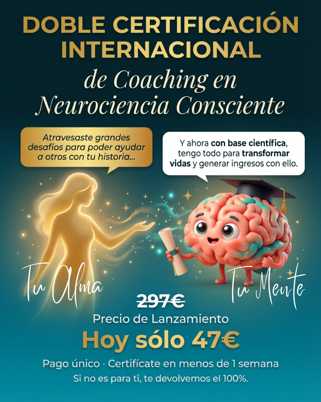 Instituto Tu Esencia Facebook ad: Amas ayudar, pero no amas tu profesión…