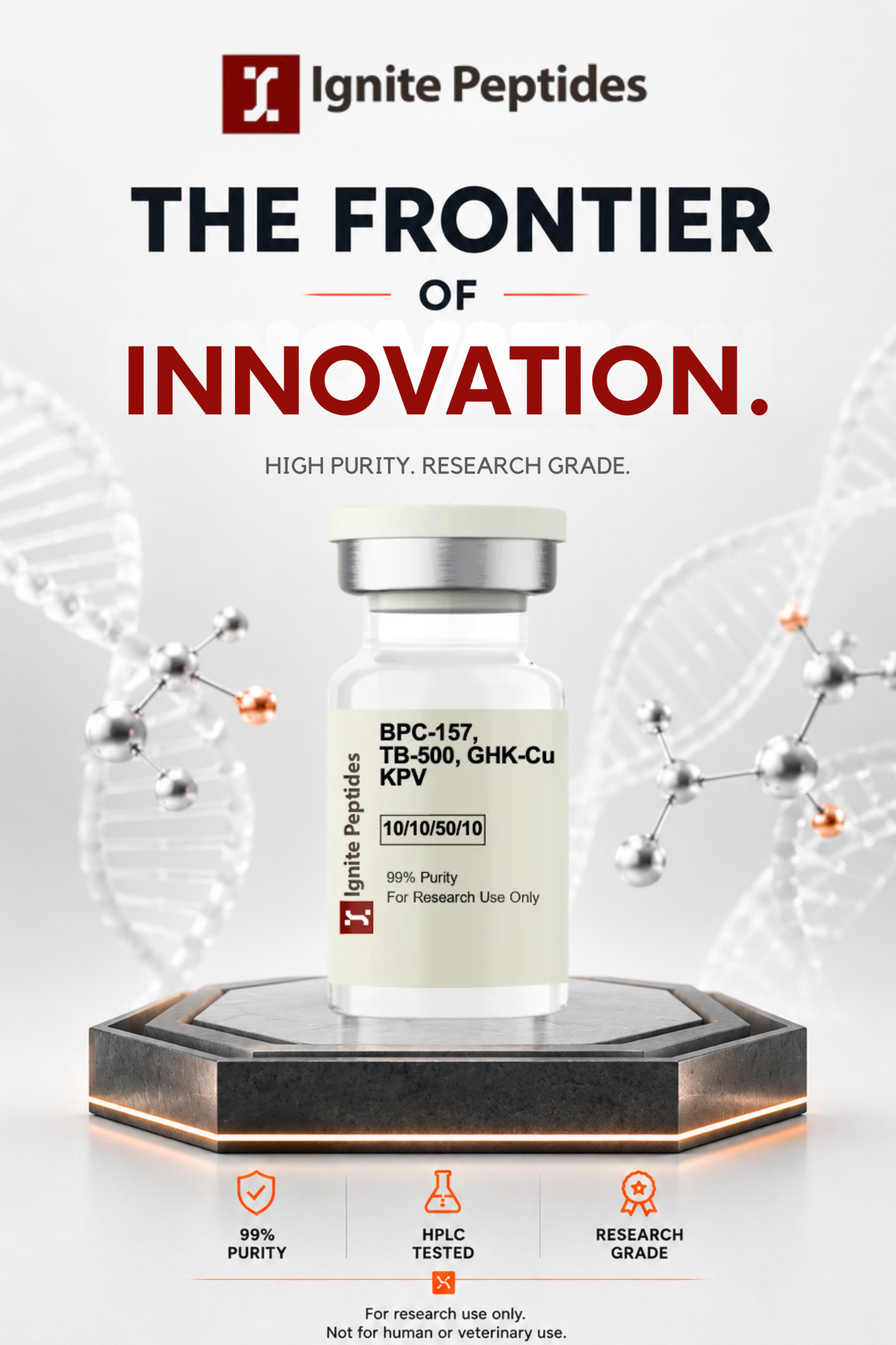 Ignite Peptides Facebook ad