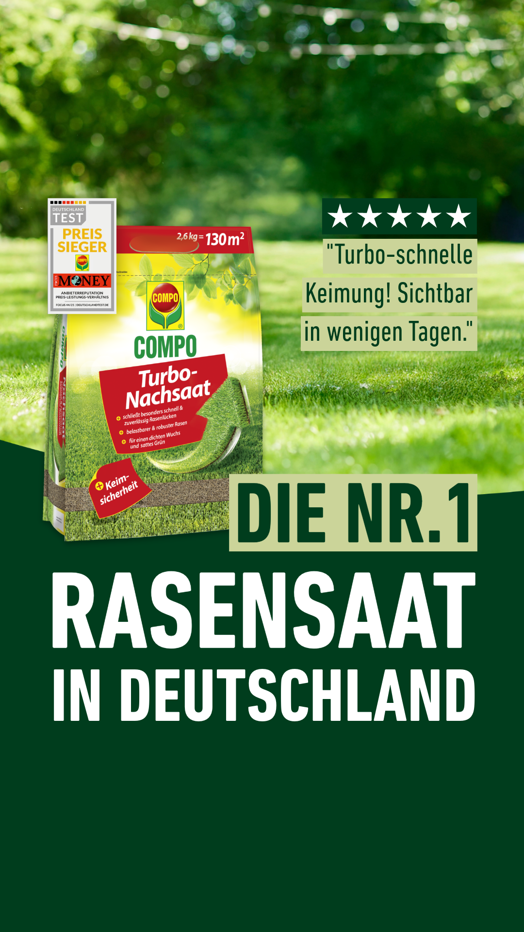 Mein COMPO Garten Facebook ad